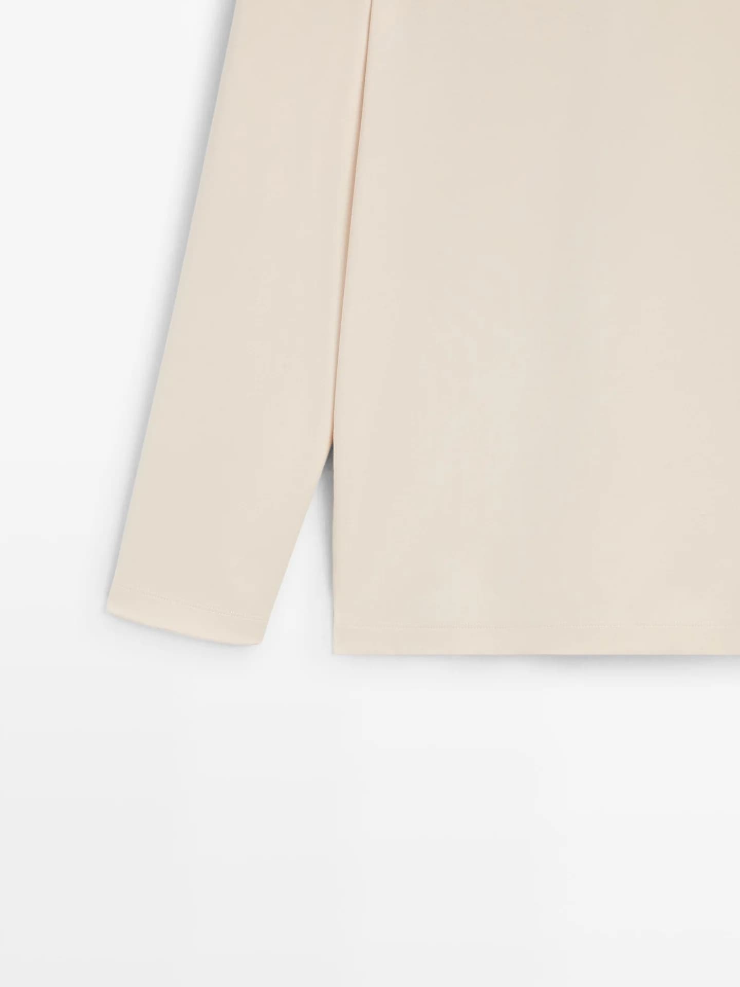 Рубашка-поло с длинными рукавами и ребристой отделкой - фото 10