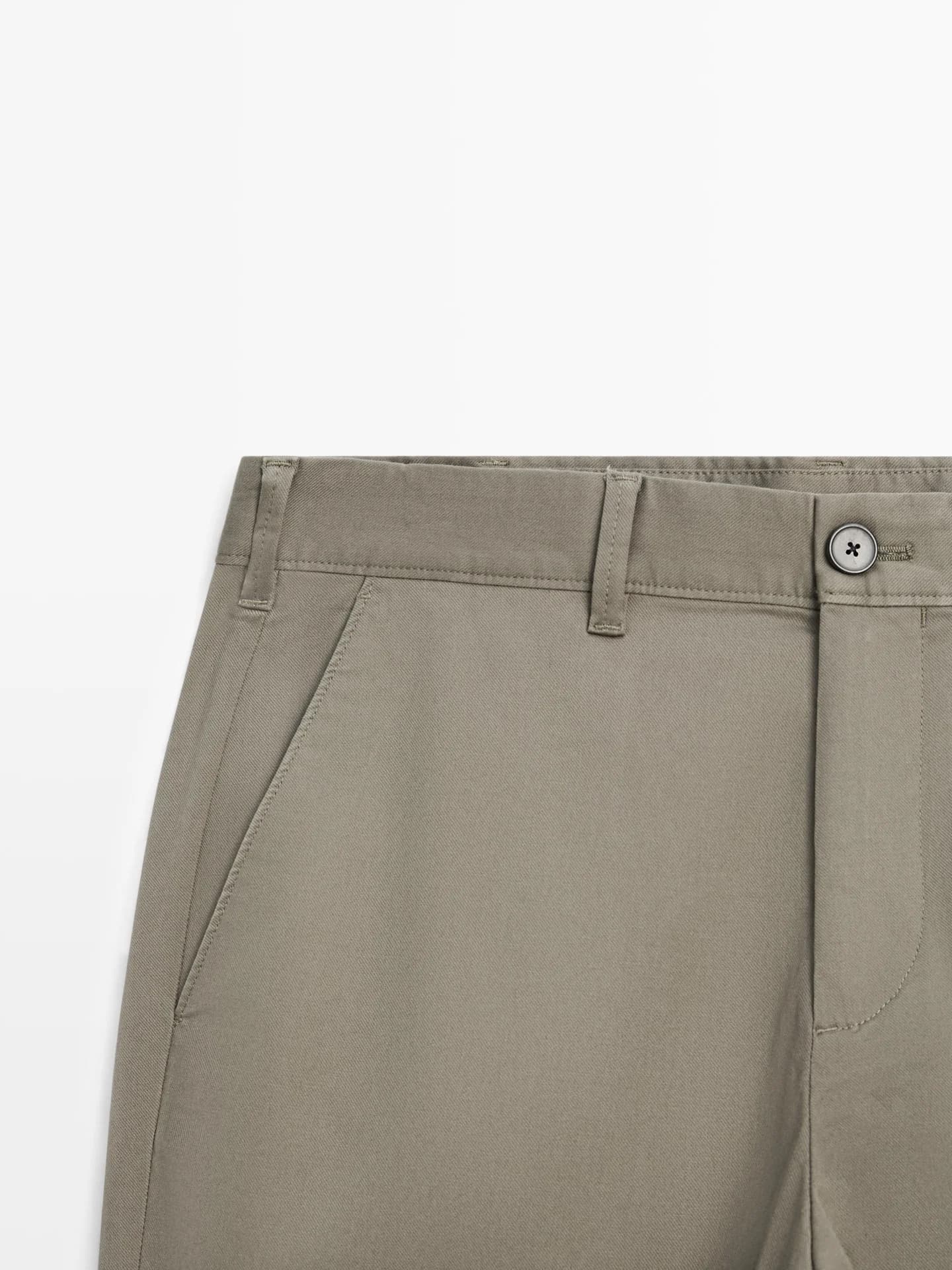 Брюки узкого кроя - фото 2