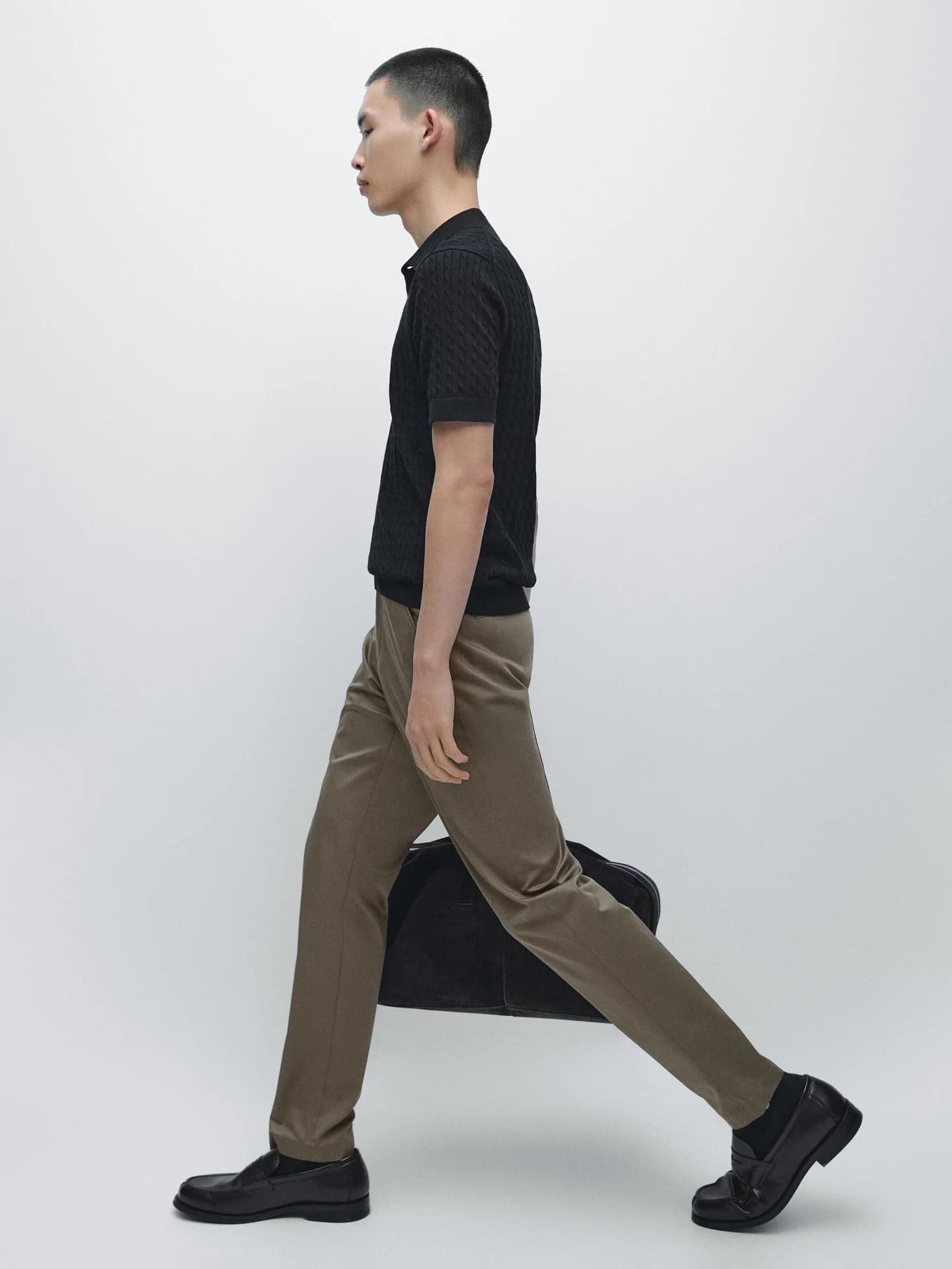 Брюки узкого кроя - фото 9