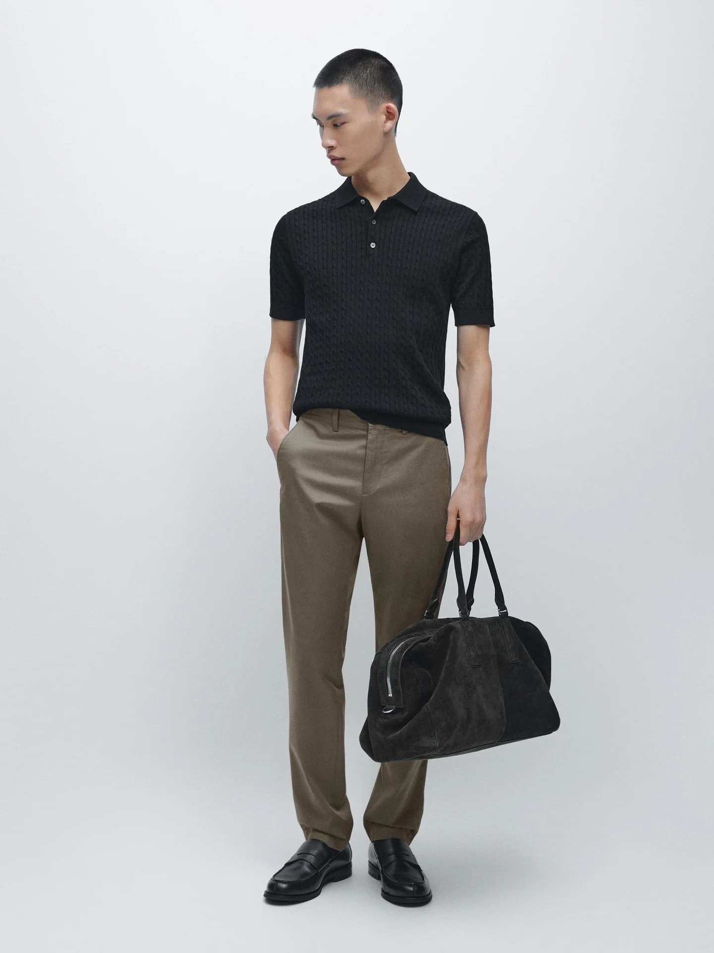 Брюки узкого кроя - фото 10