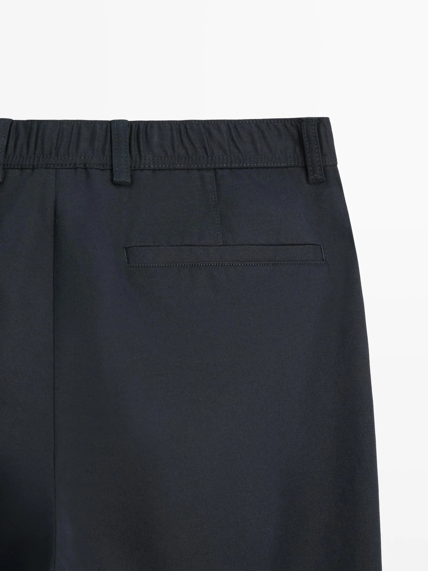 Брюки-джоггеры из хлопка и льна