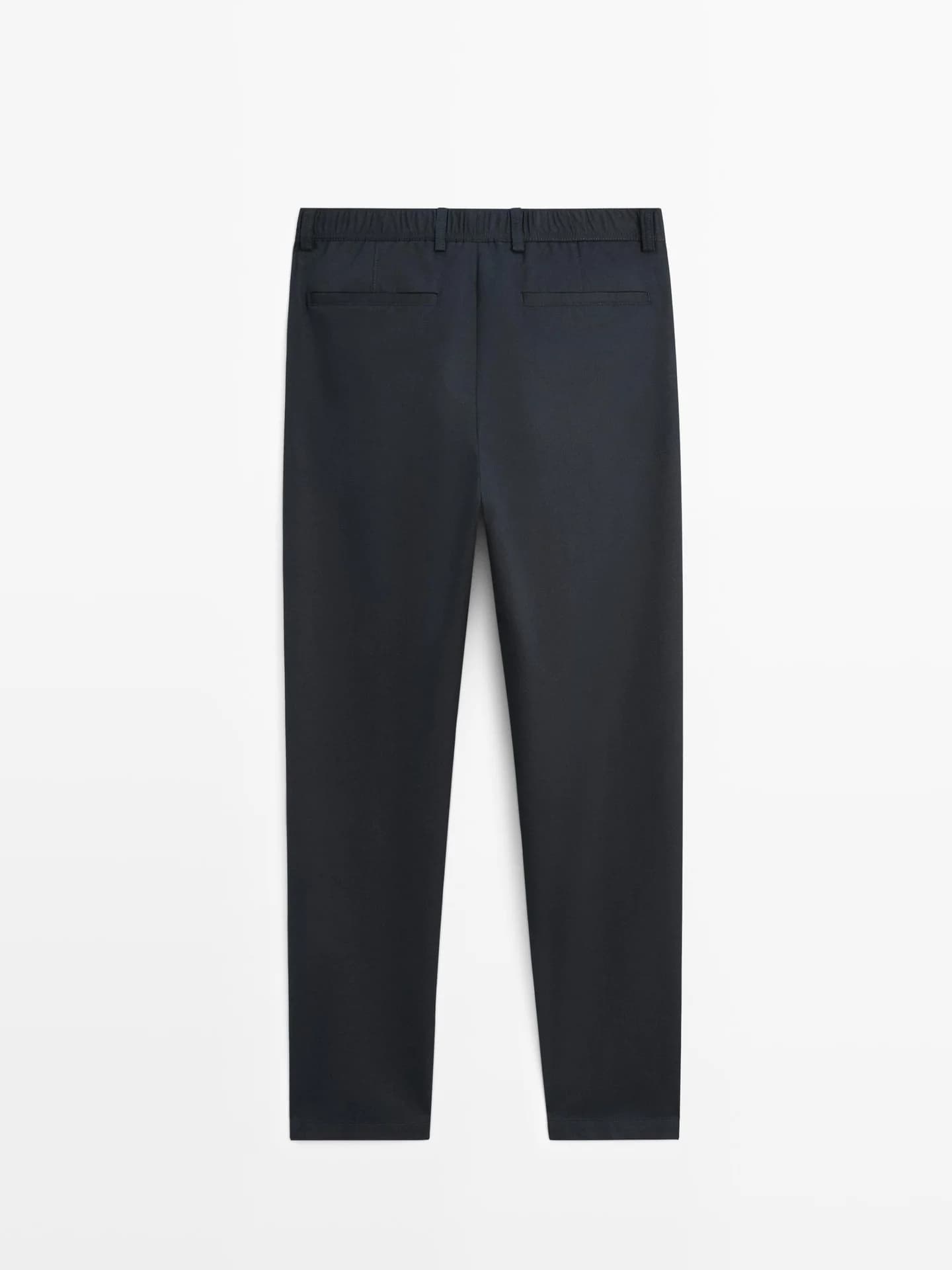 Брюки-джоггеры из хлопка и льна - фото 7