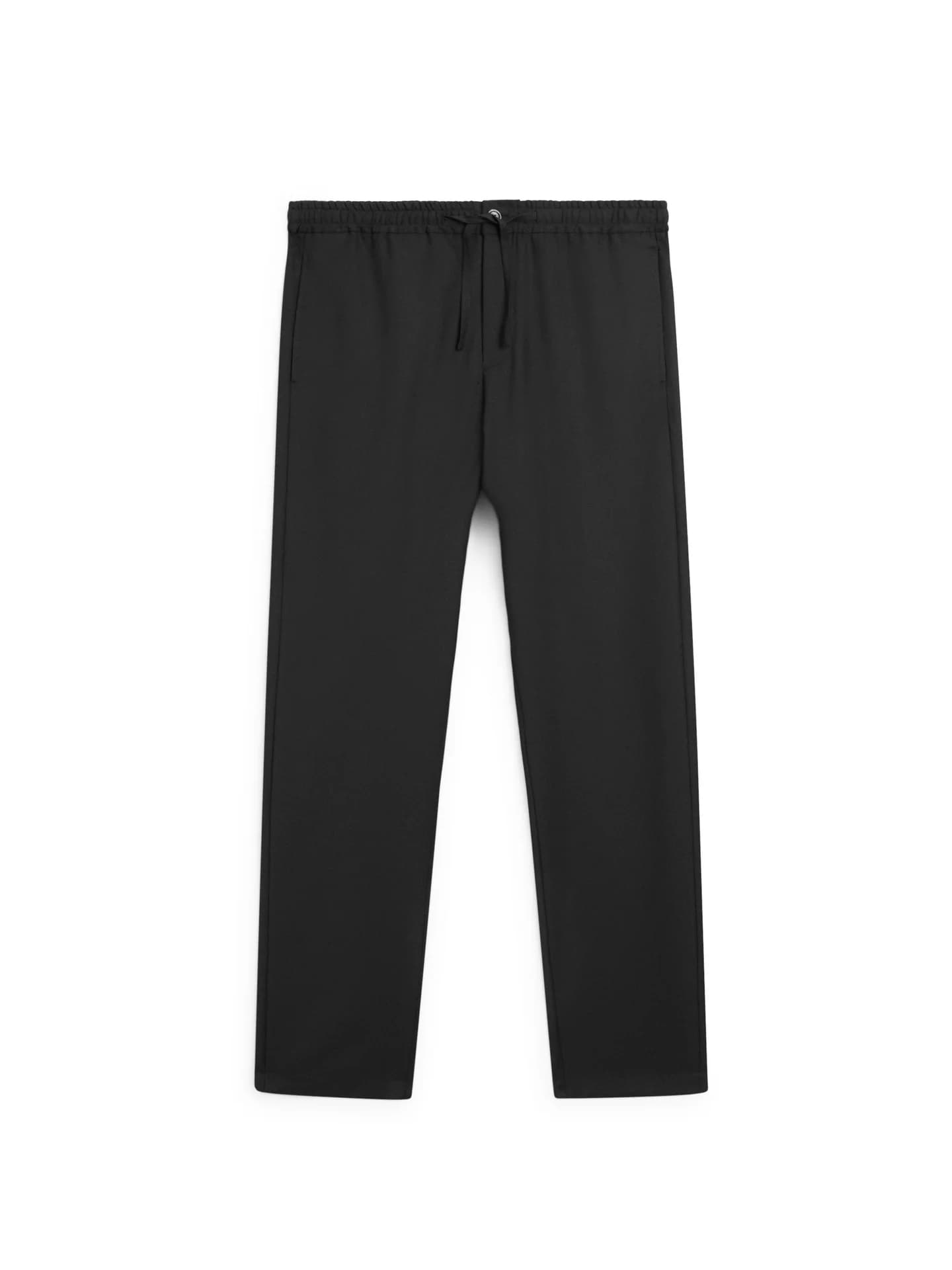 Брюки свободного кроя из шерсти - фото 7