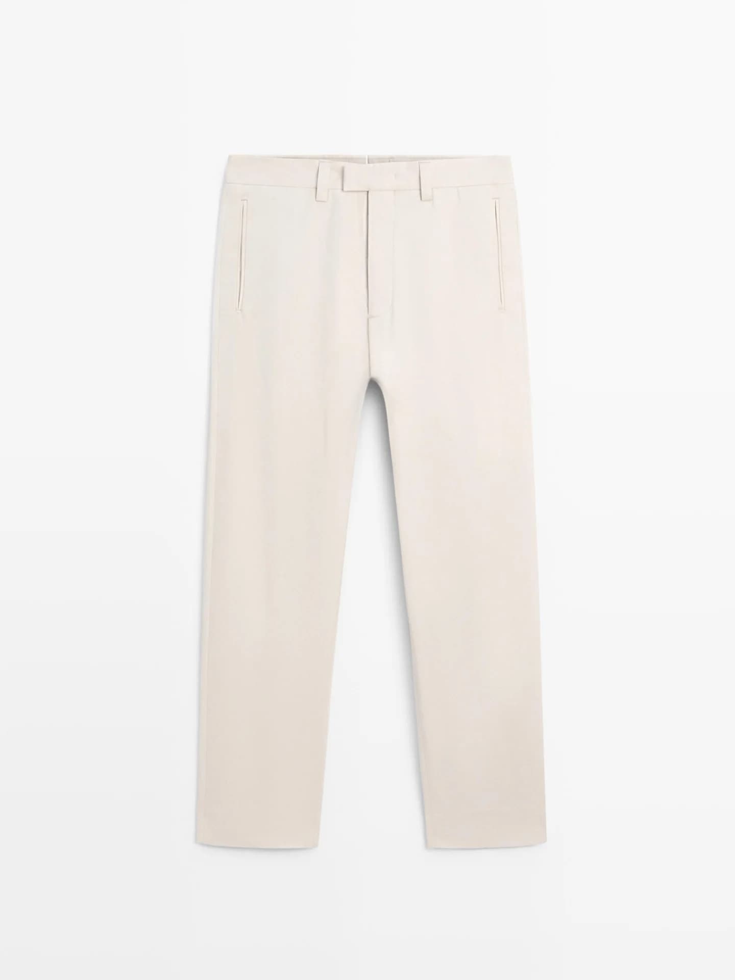 строгие брюки прямого кроя - фото 6