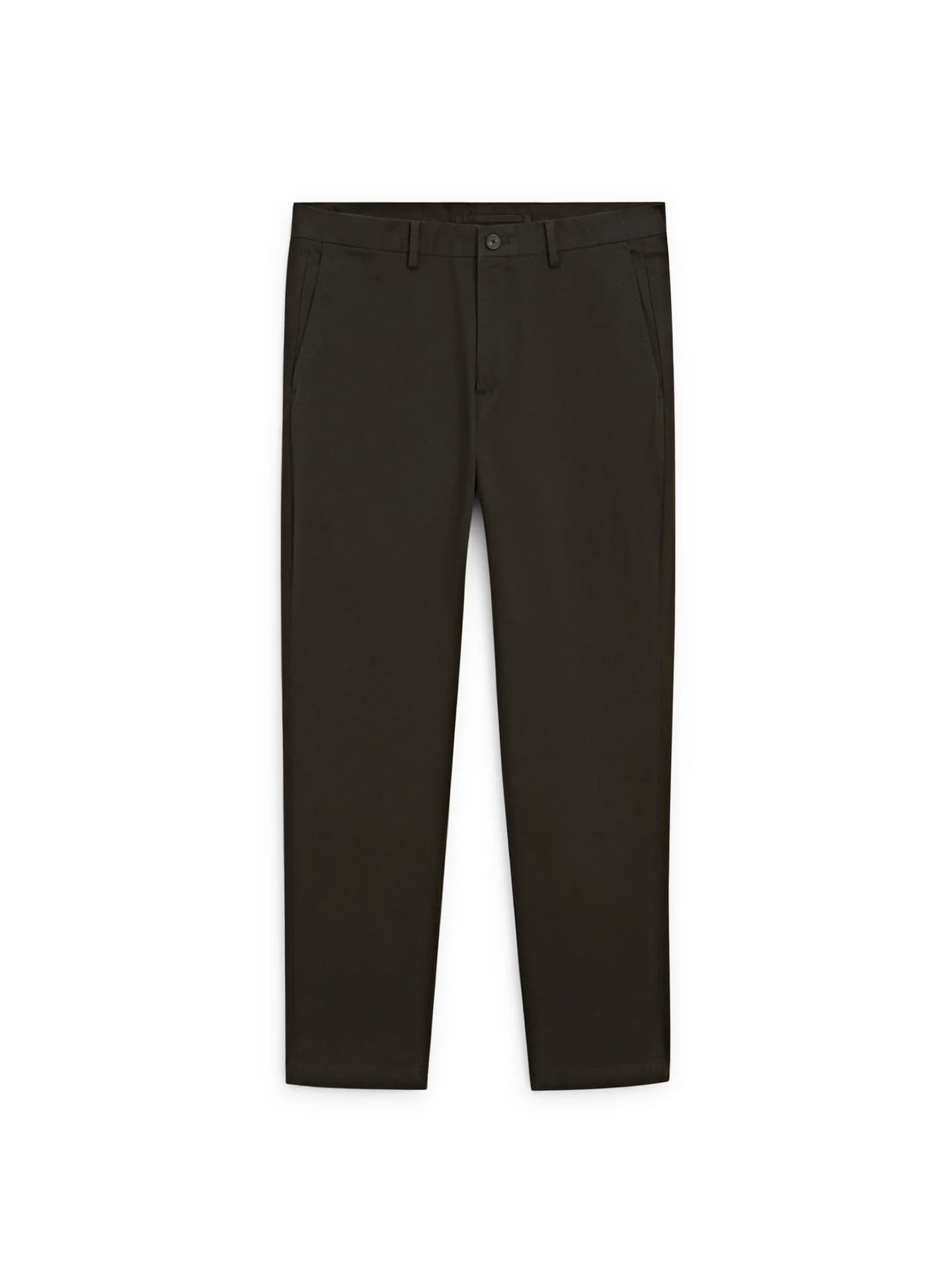 Брюки узкого кроя из хлопка - фото 7