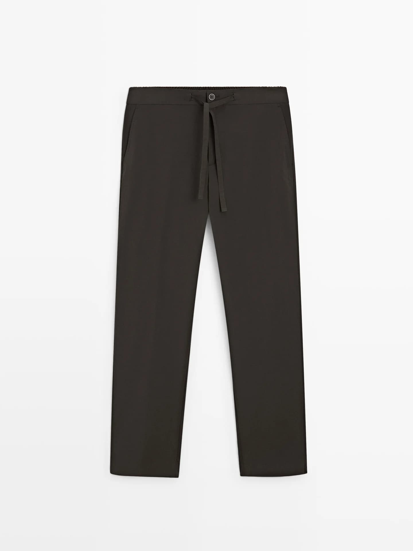 Брюки из технического материала Total Look. - фото 6