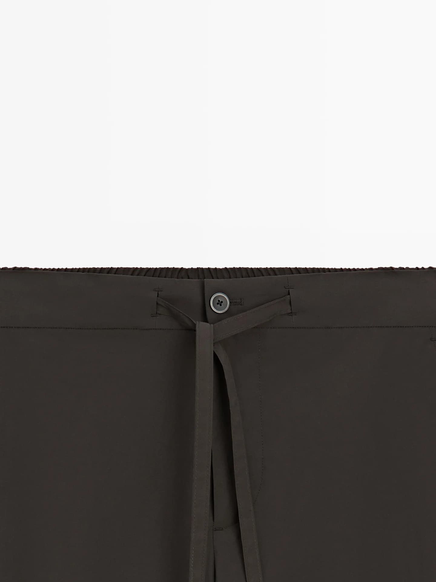 Брюки из технического материала Total Look. - фото 9