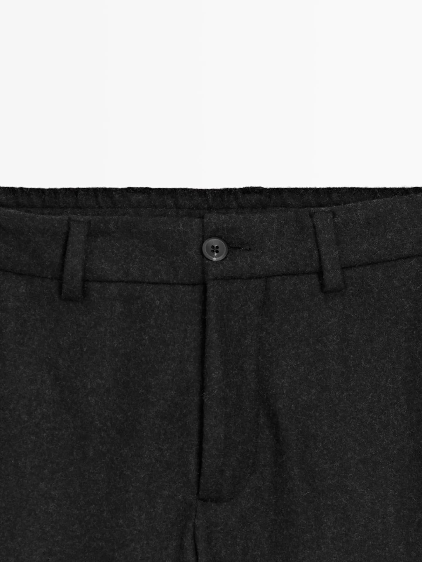 Брюки из смесовой шерсти - фото 5