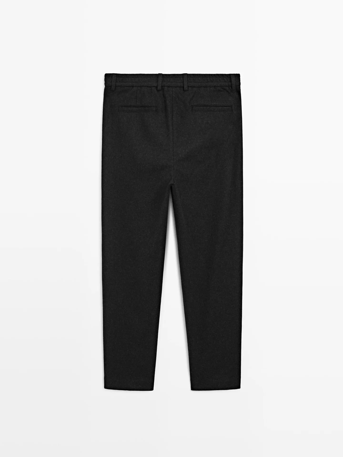 Брюки из смесовой шерсти - фото 6