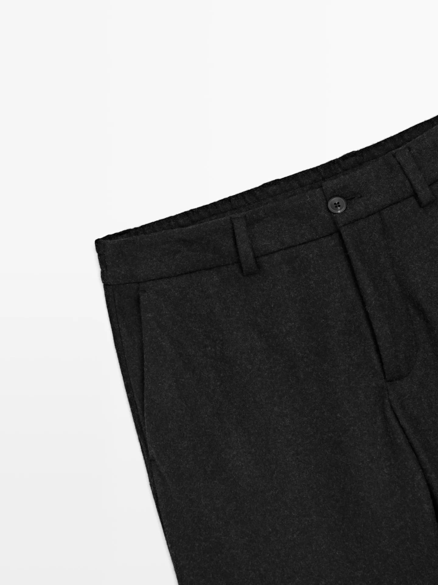 Брюки из смесовой шерсти - фото 7