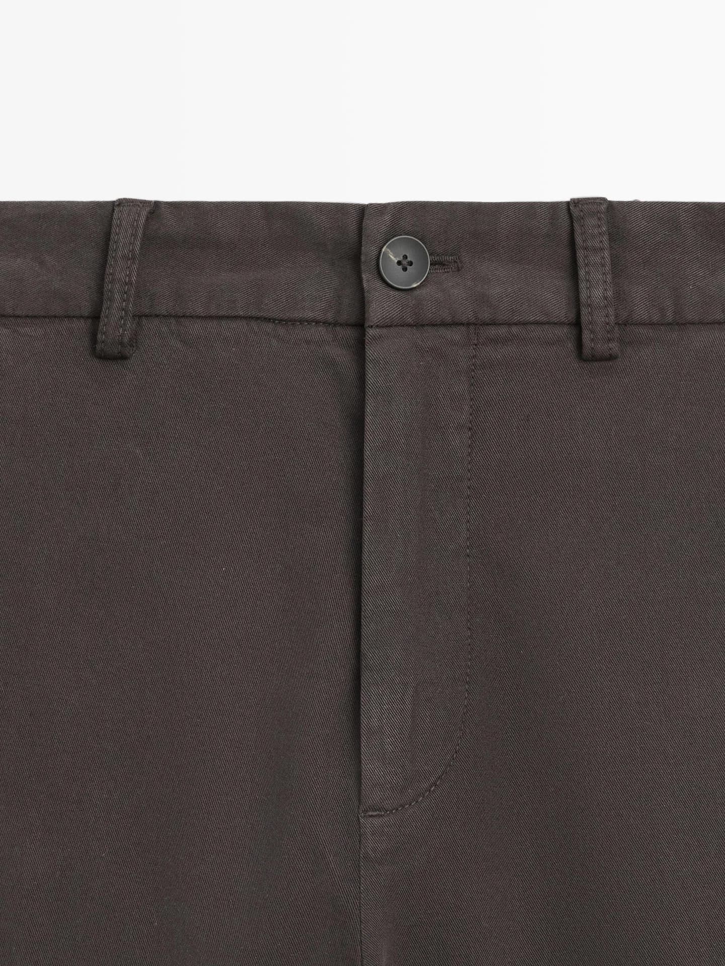 Джоггеры из смесового хлопка - фото 18