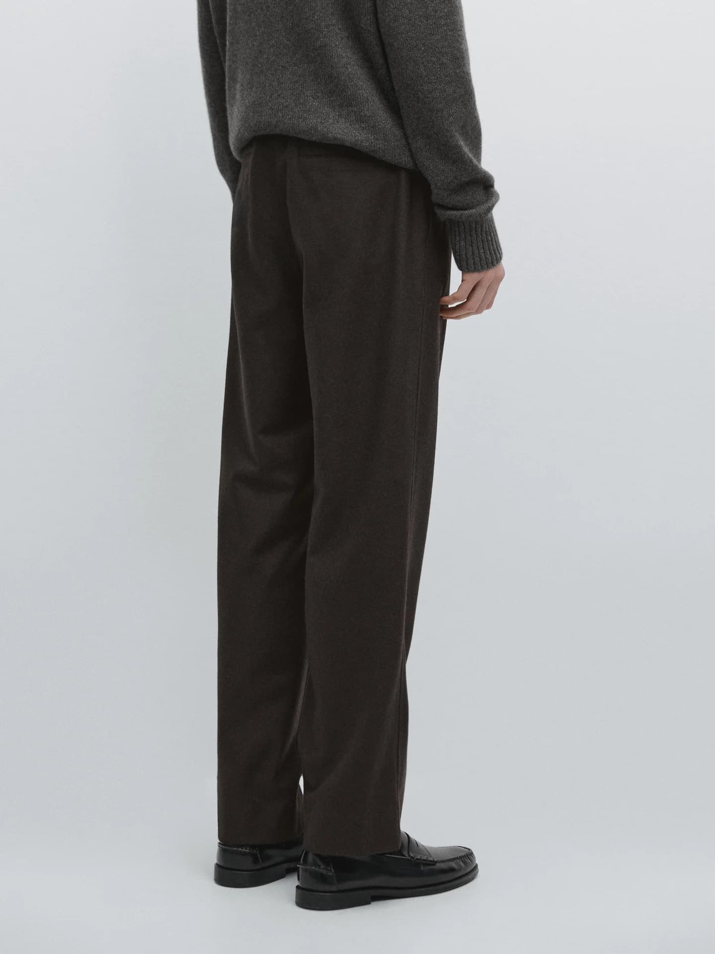 Брюки из смесовой шерсти Total Look - фото 3