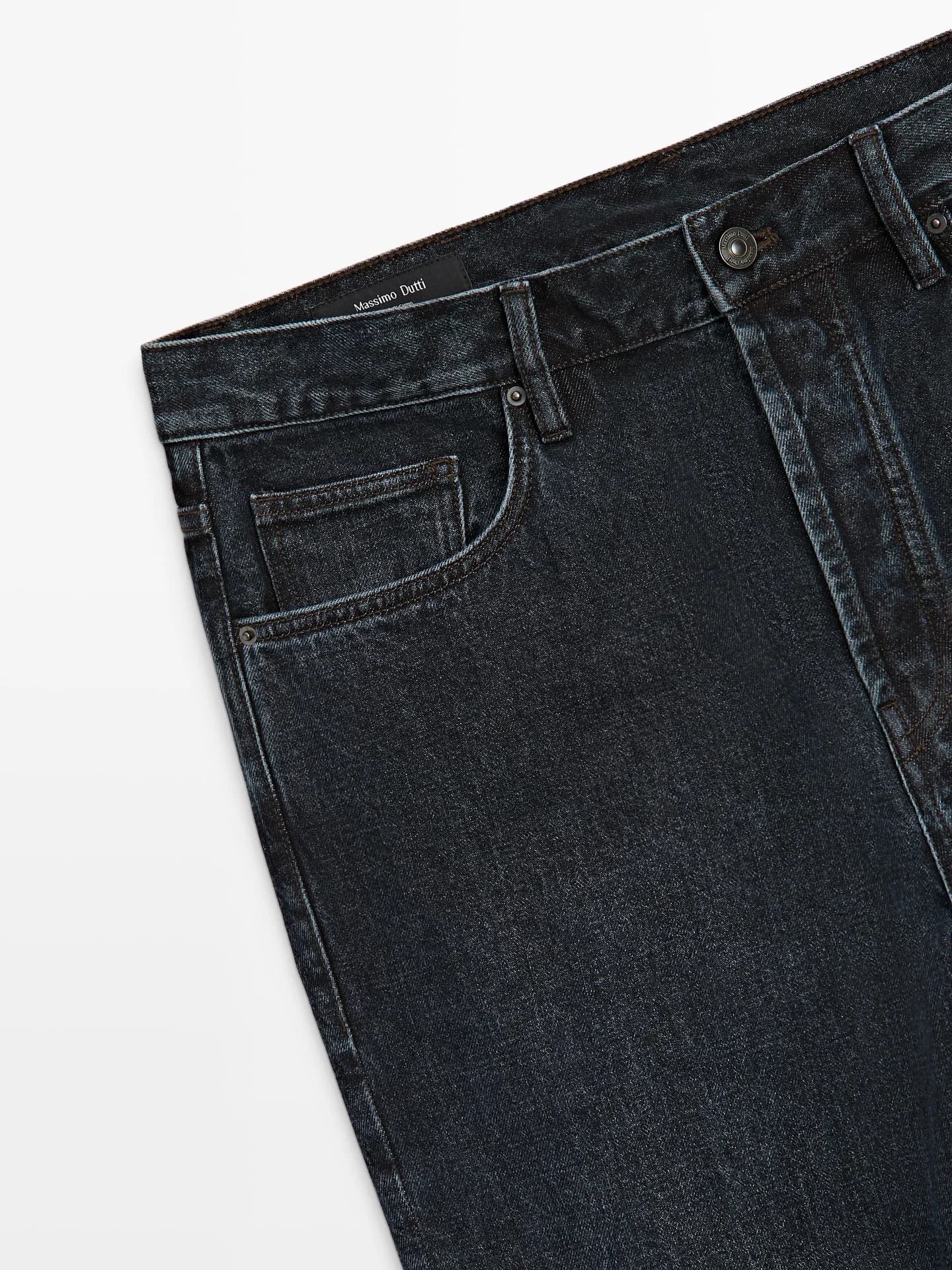 Джинсы прямого кроя