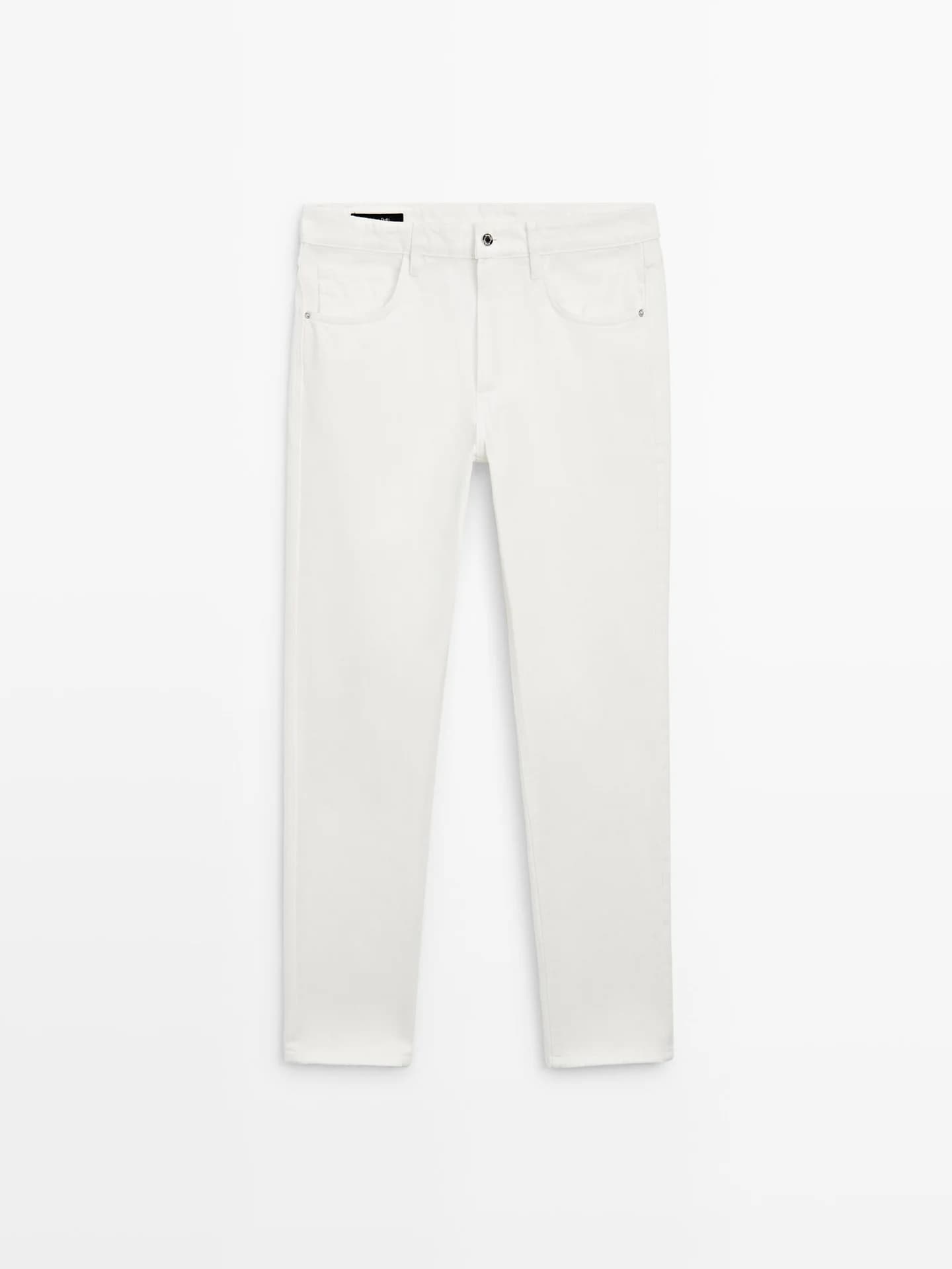 Джинсы узкого кроя - фото 8