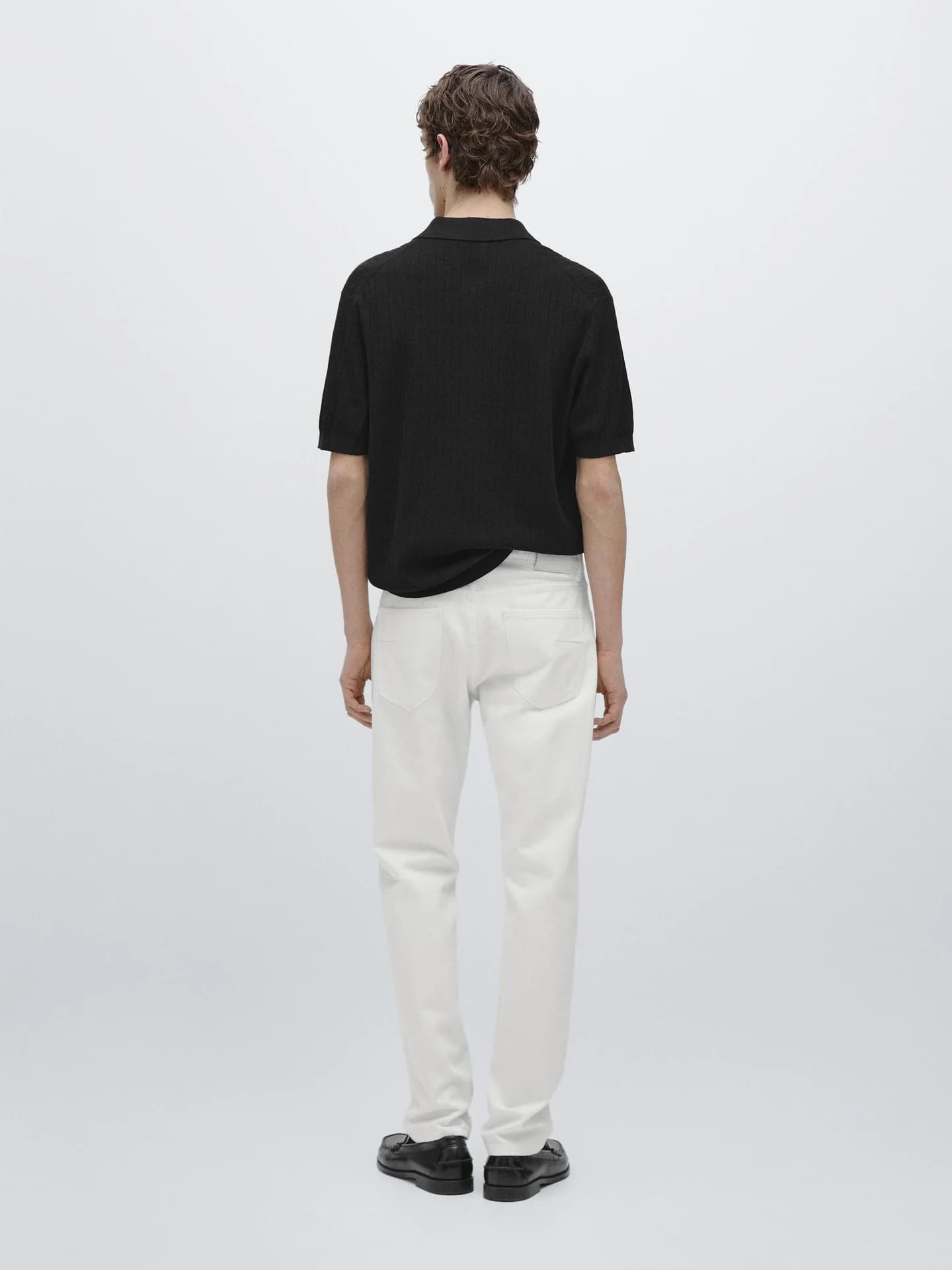 Джинсы узкого кроя - фото 10