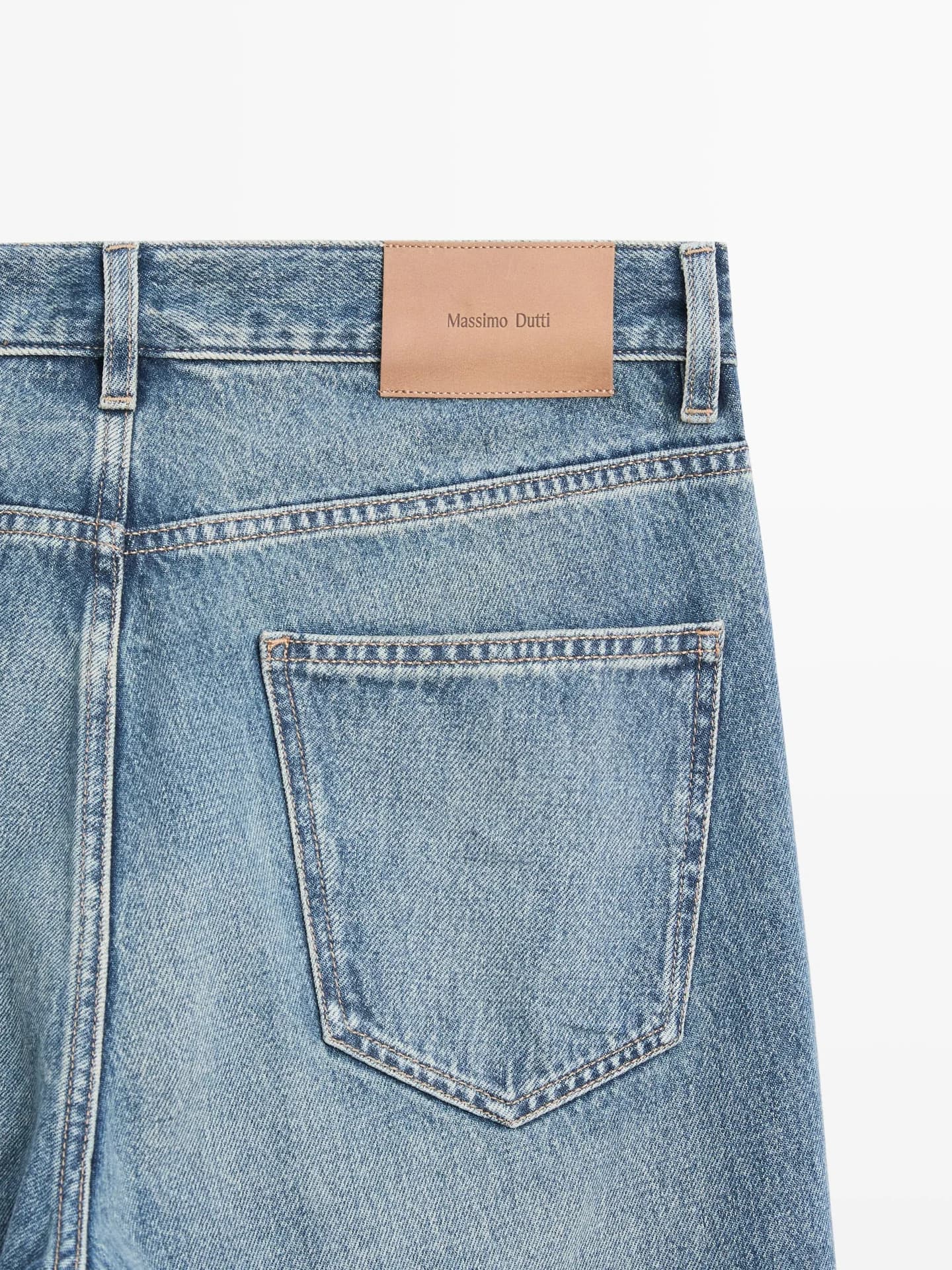 Джинсы прямого кроя - фото 5