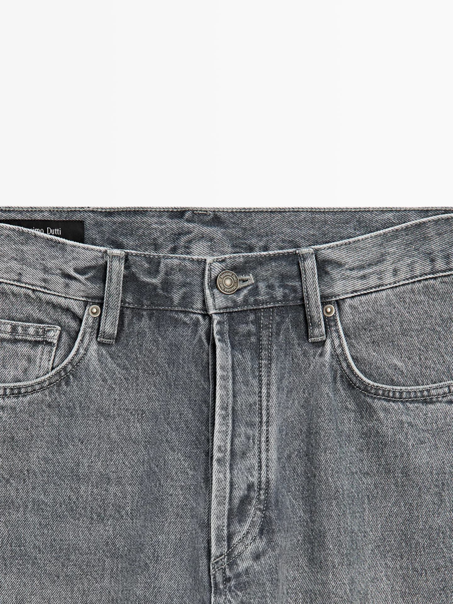 Джинсы прямого кроя - фото 4