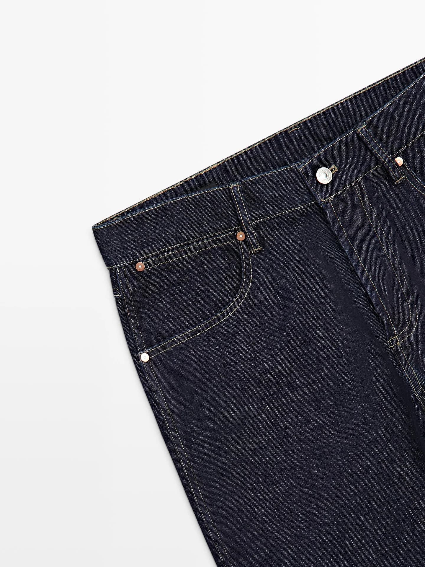 Джинсы расслабленного кроя - фото 8