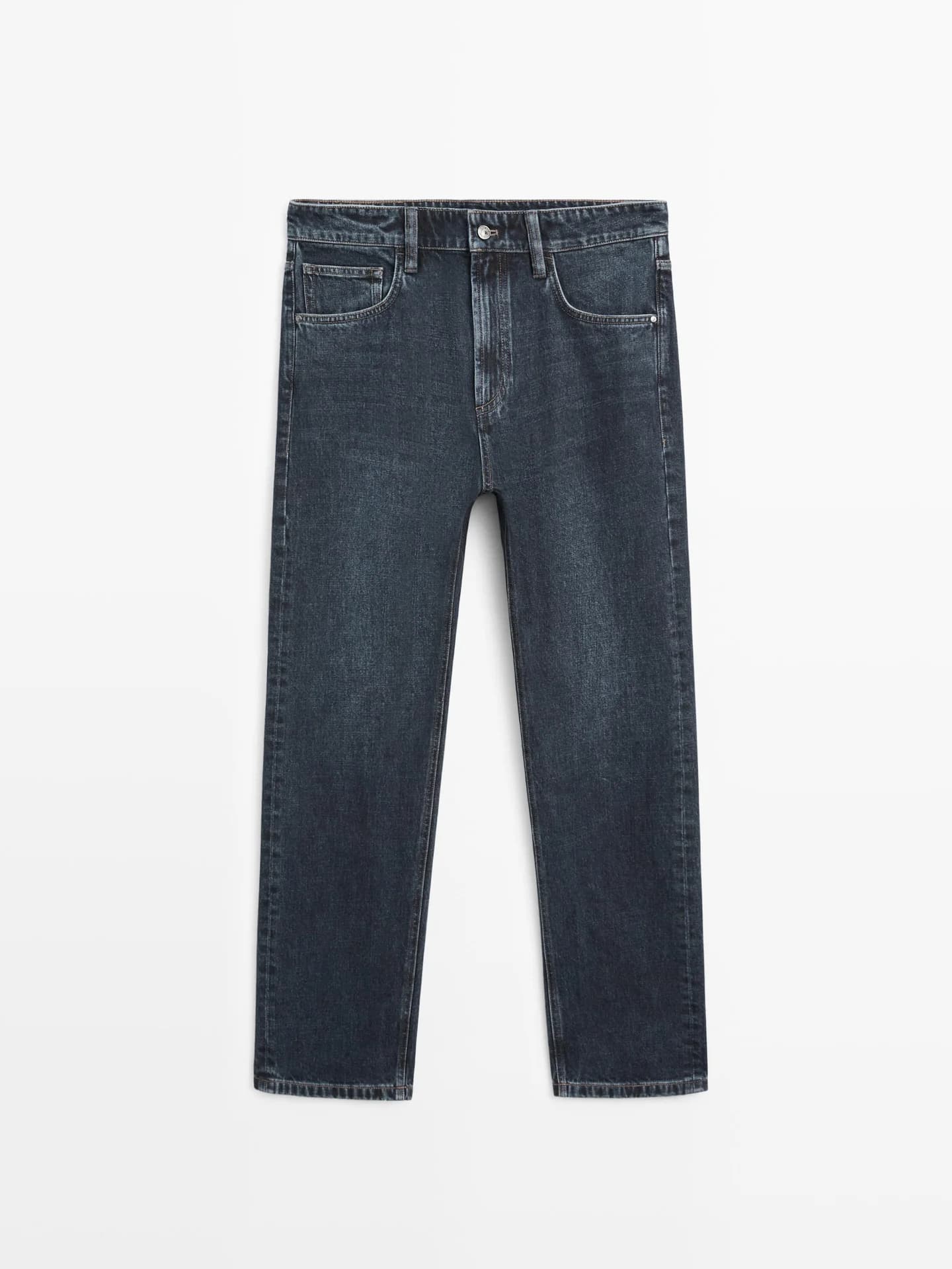 Джинсы расслабленного кроя - фото 4