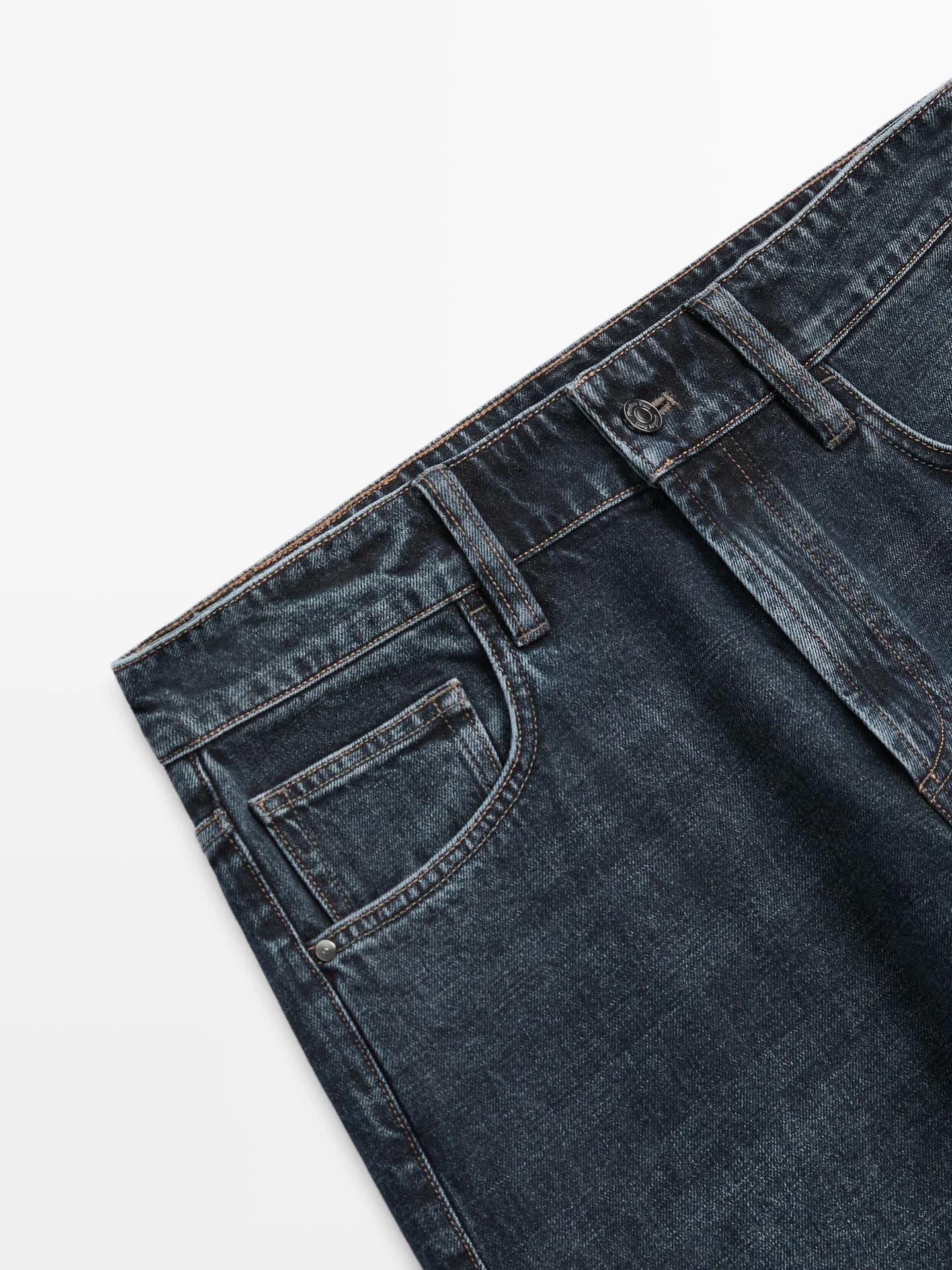 Джинсы расслабленного кроя - фото 8