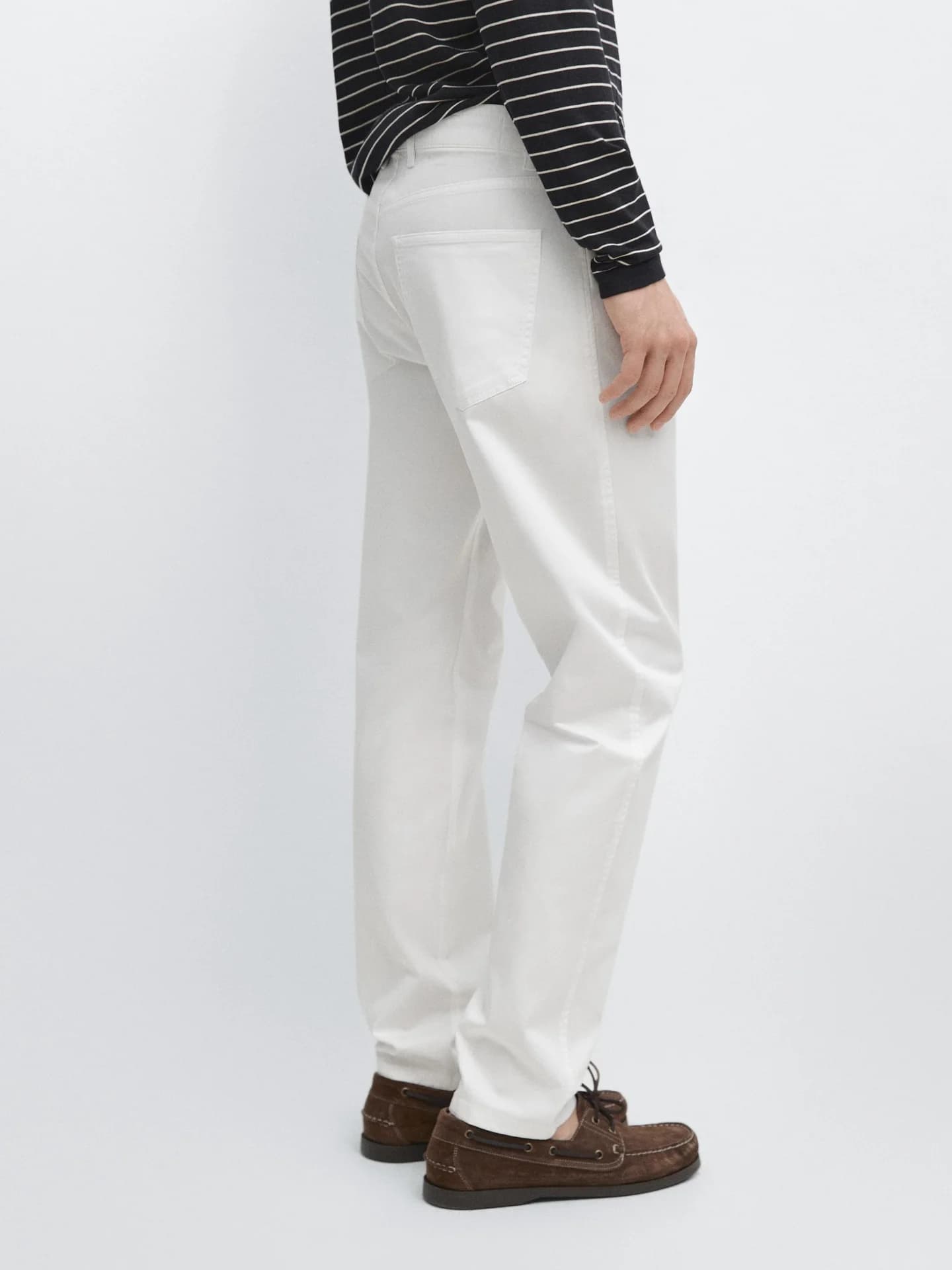 Узкие джинсовые брюки - фото 9