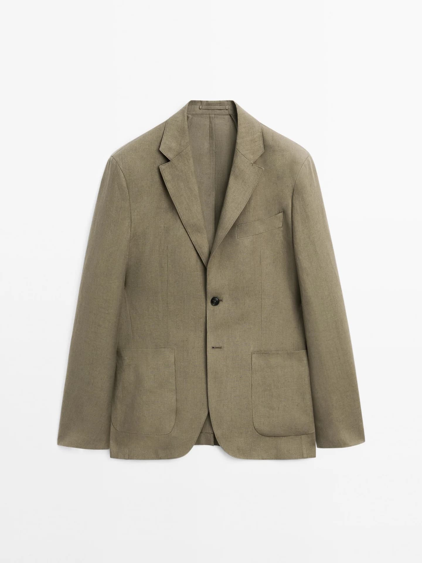 Льняная куртка - фото 7