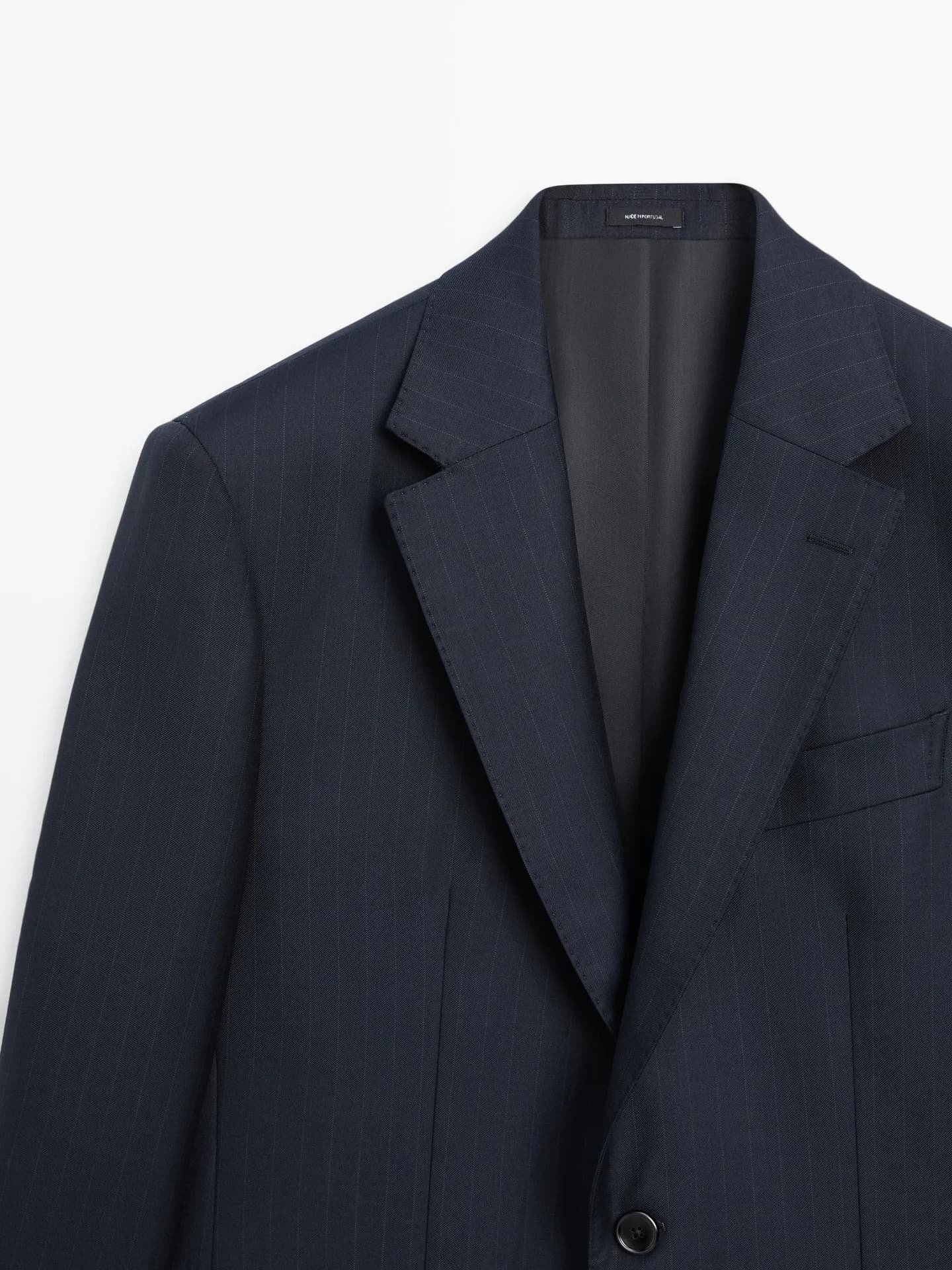 Шерстяной пиджак - фото 7