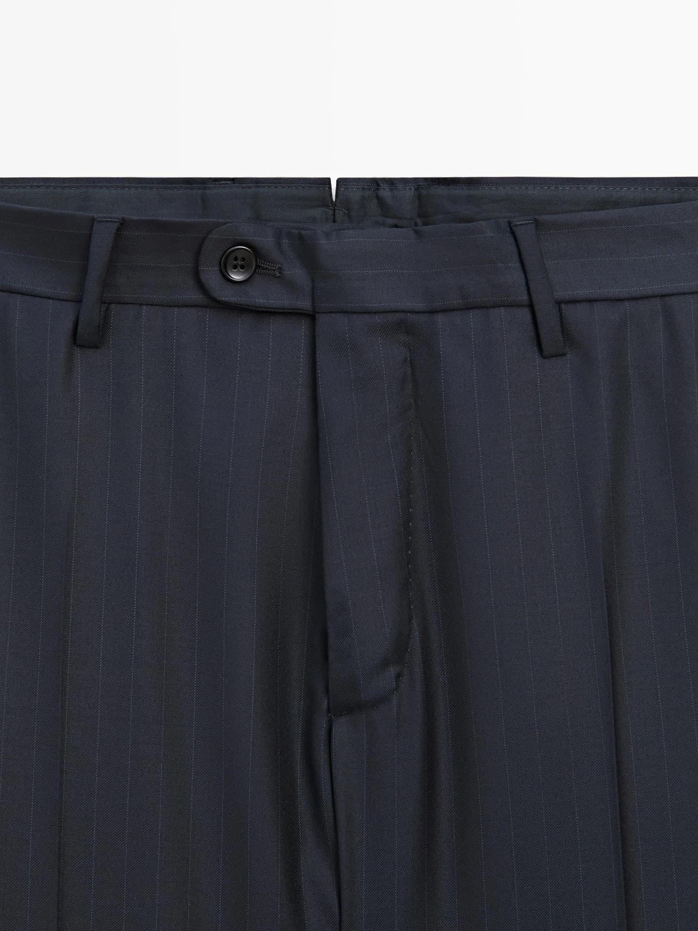 Шерстяные костюмные брюки - фото 7