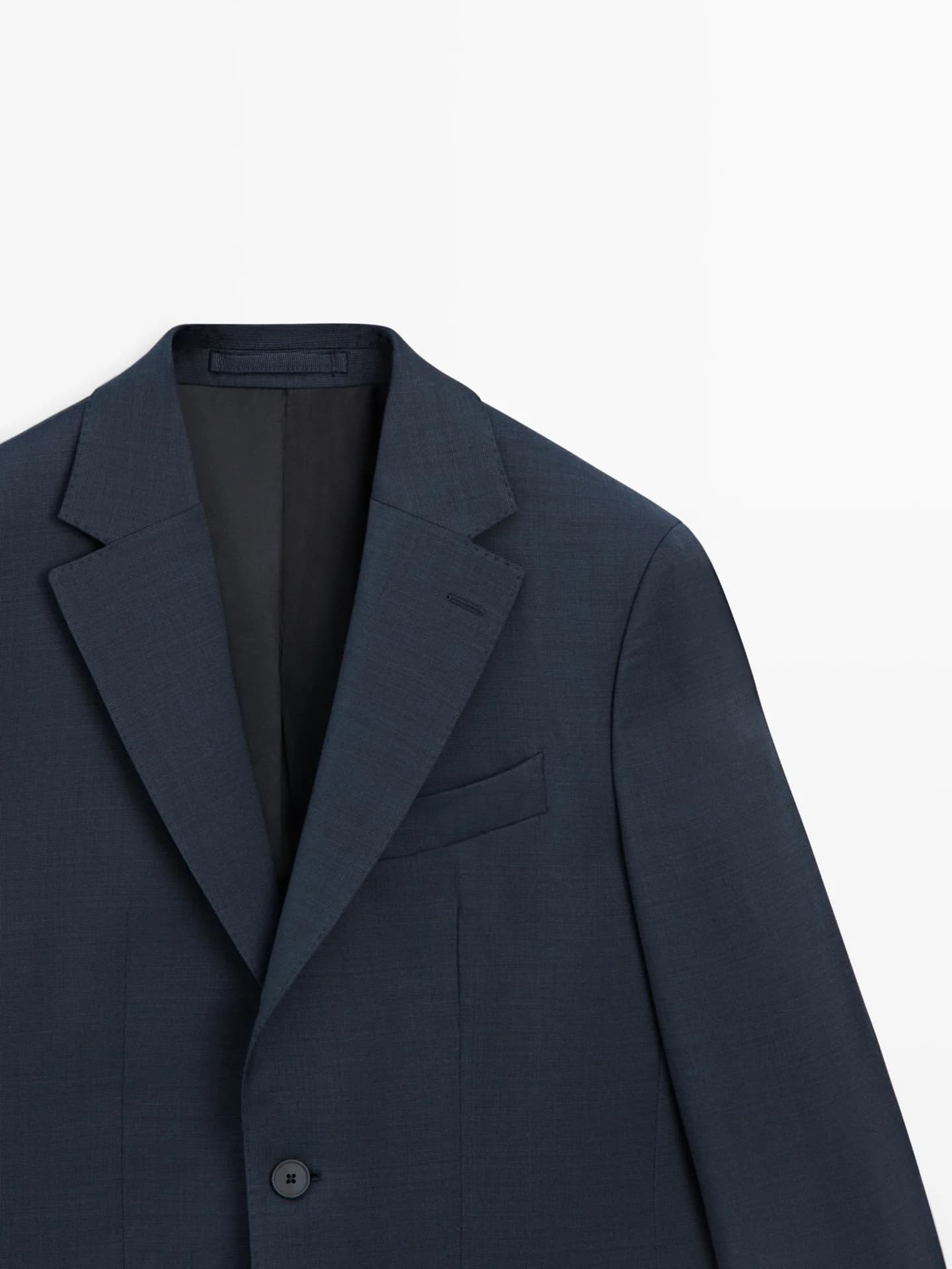 Шерстяной пиджак - фото 4