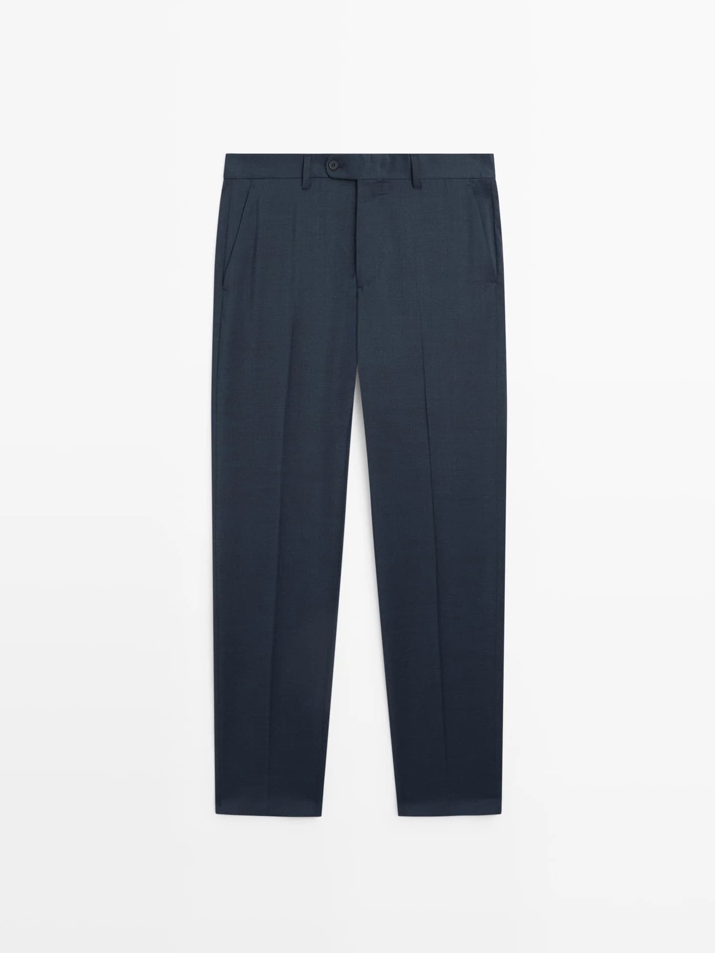 Шерстяные костюмные брюки - фото 2