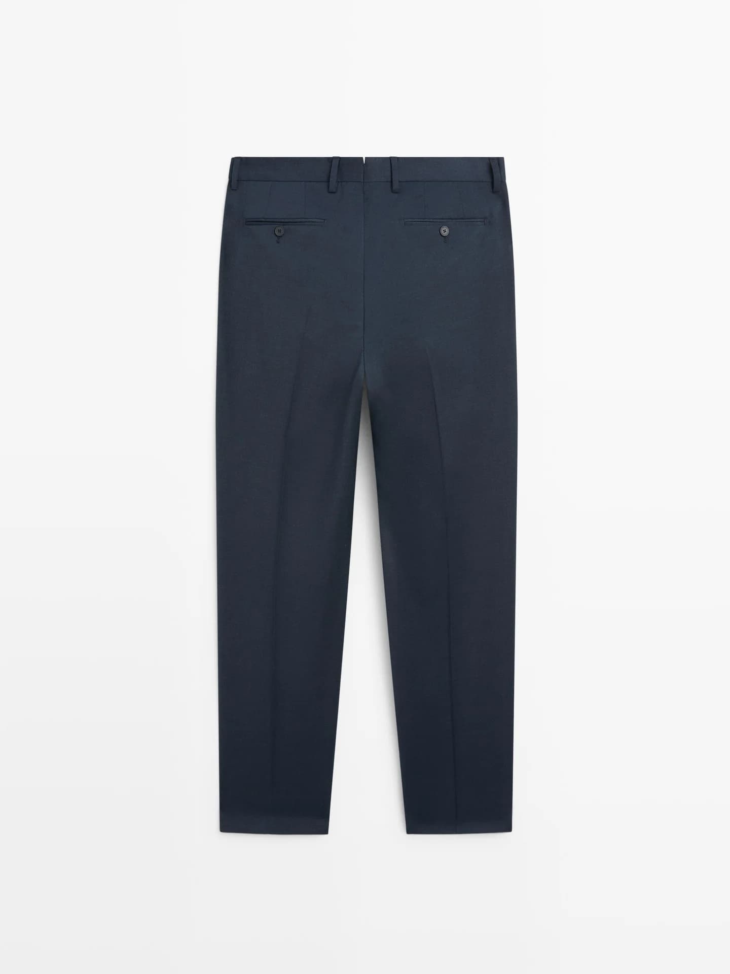 Шерстяные костюмные брюки - фото 3