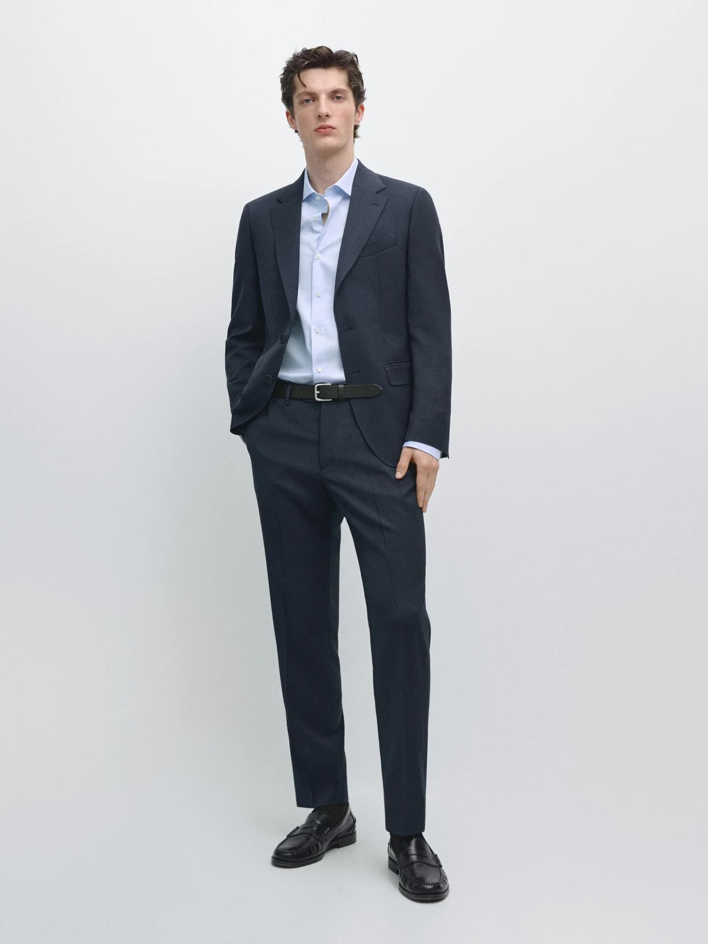 Шерстяные костюмные брюки - фото 9