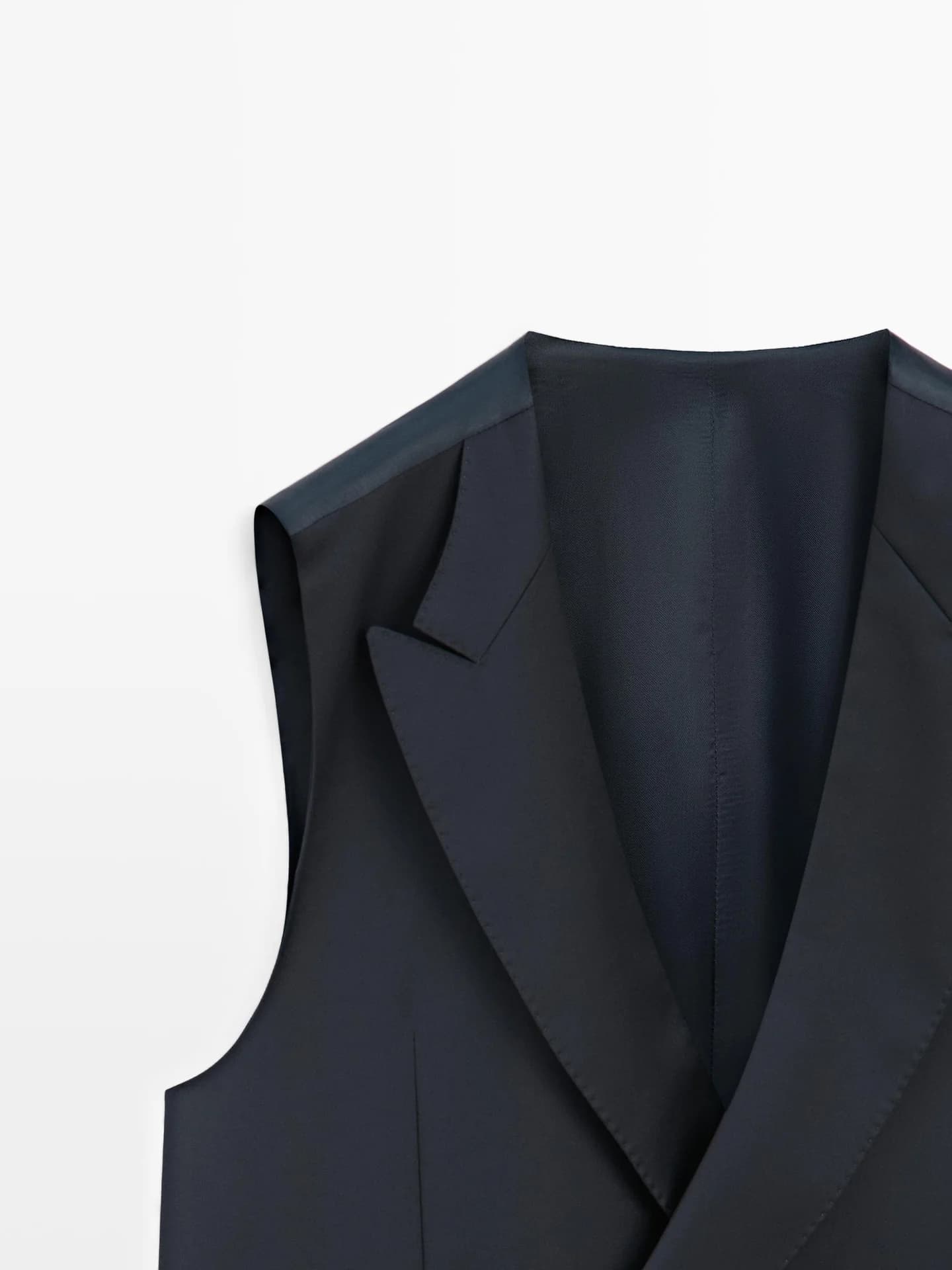 Жилет из шерстяного костюма - фото 4