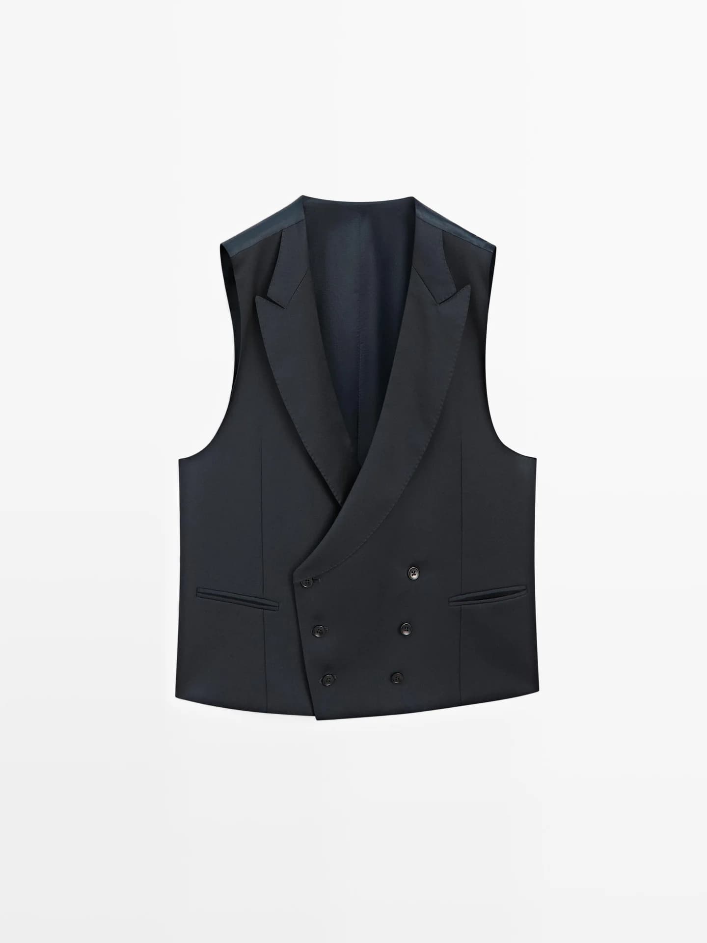 Жилет из шерстяного костюма - фото 5