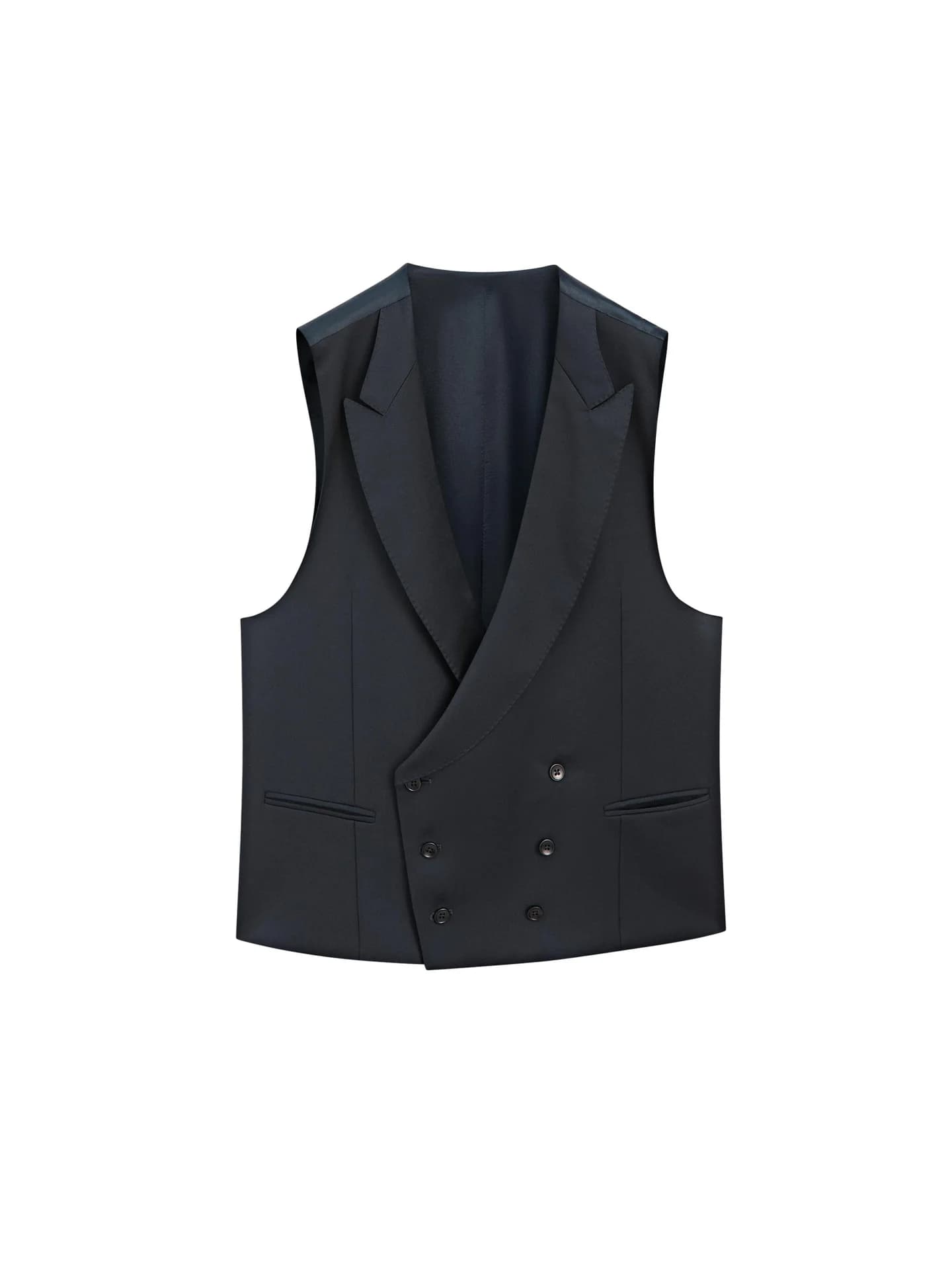 Жилет из шерстяного костюма - фото 6