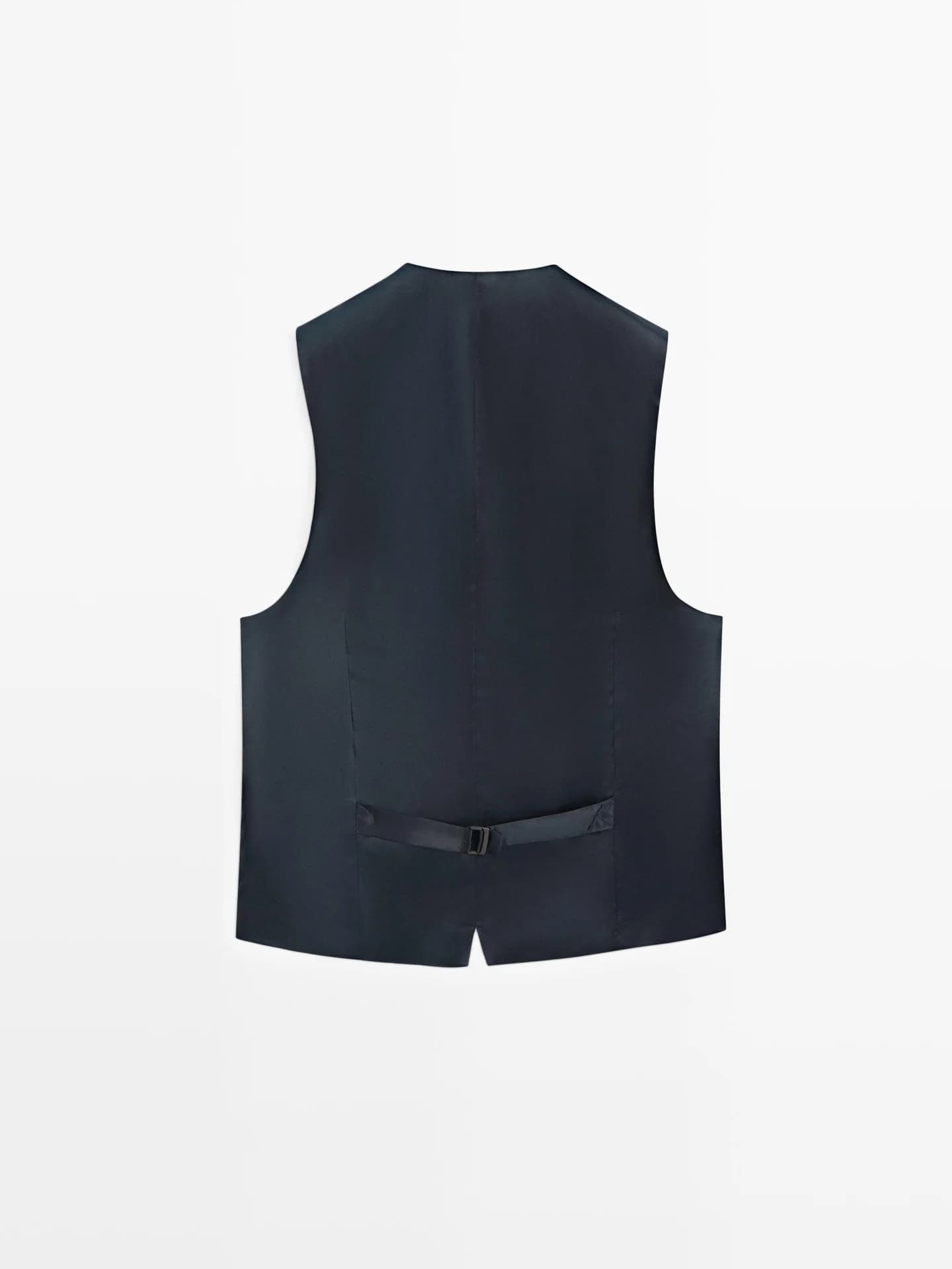 Жилет из шерстяного костюма - фото 7