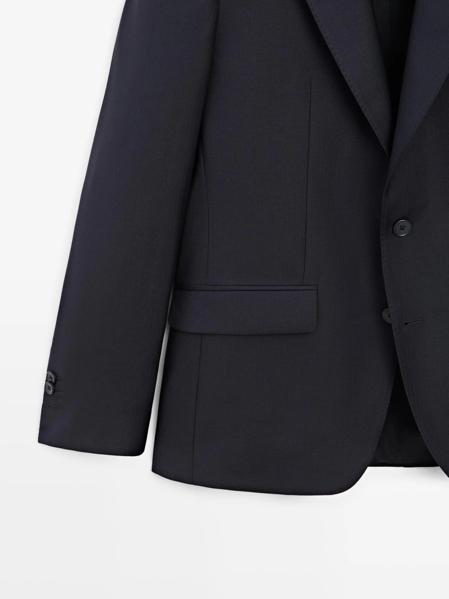 Шерстяной пиджак