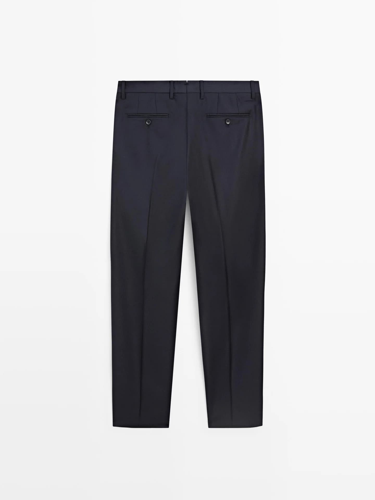 Шерстяные костюмные брюки