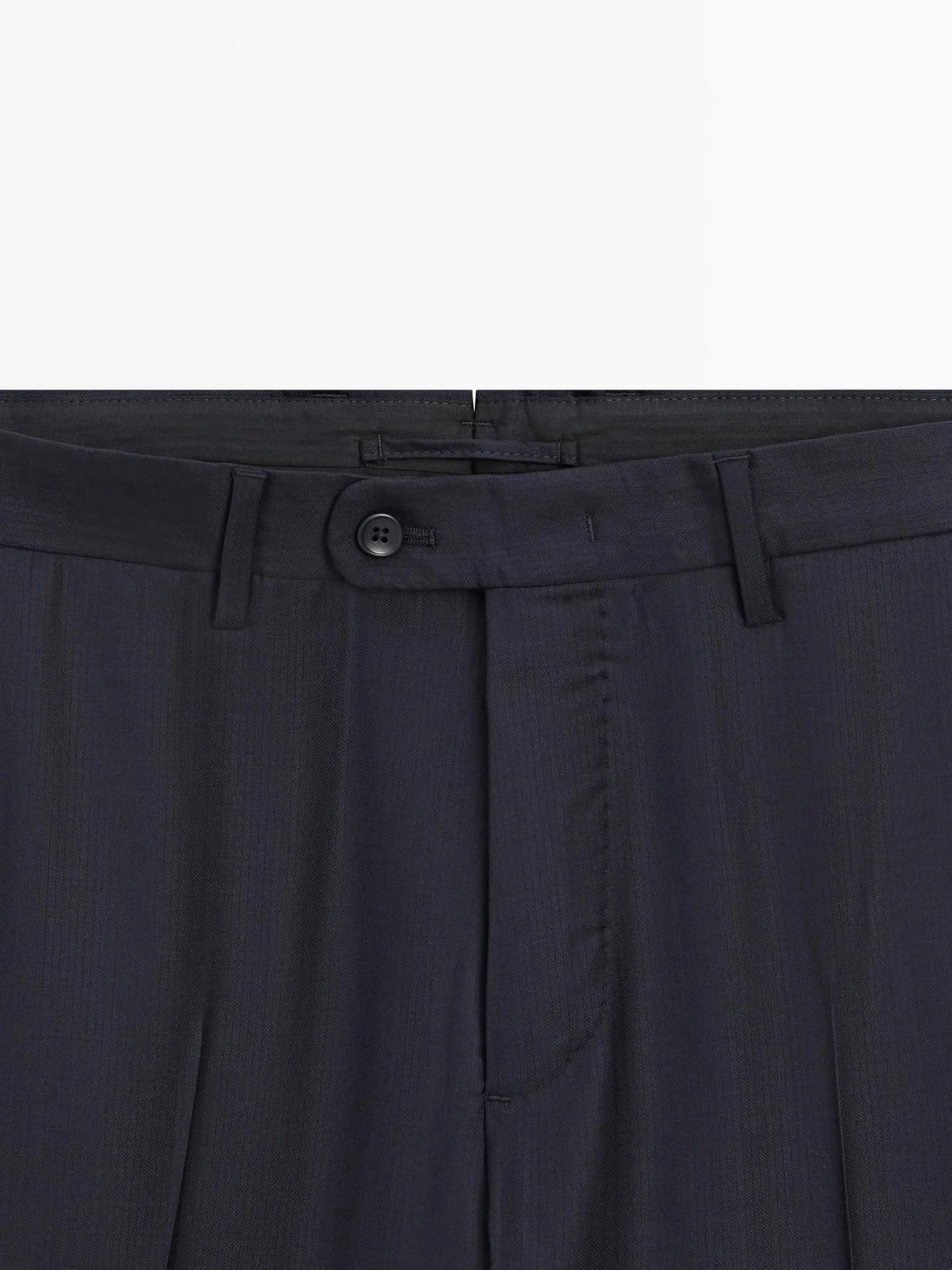 Шерстяные костюмные брюки - фото 8