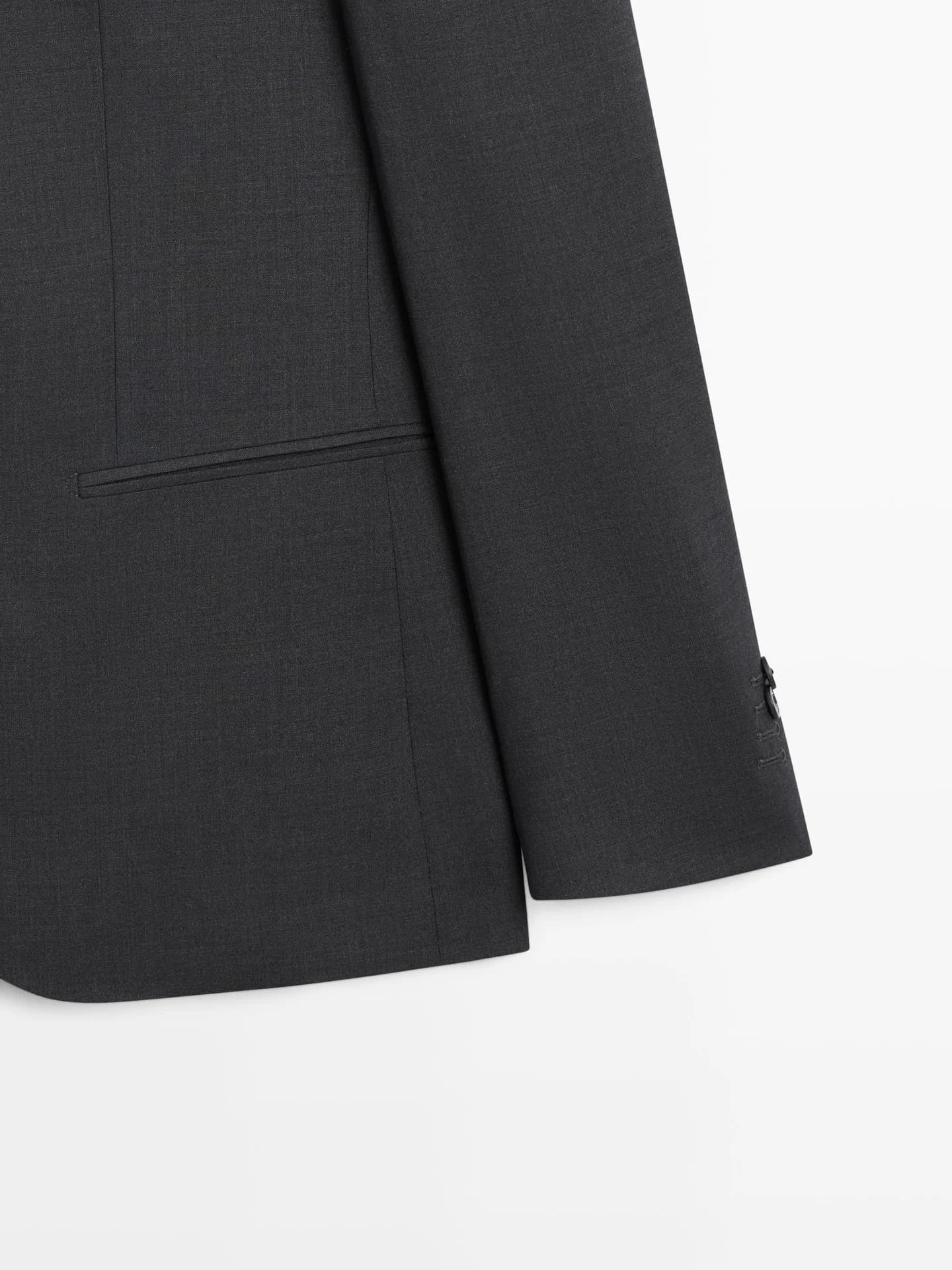 Шерстяной пиджак - фото 4