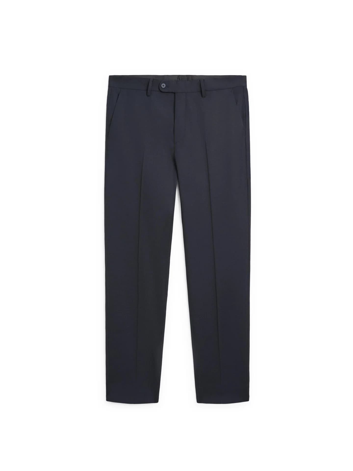 Костюмные брюки из смесовой шерсти - фото 2