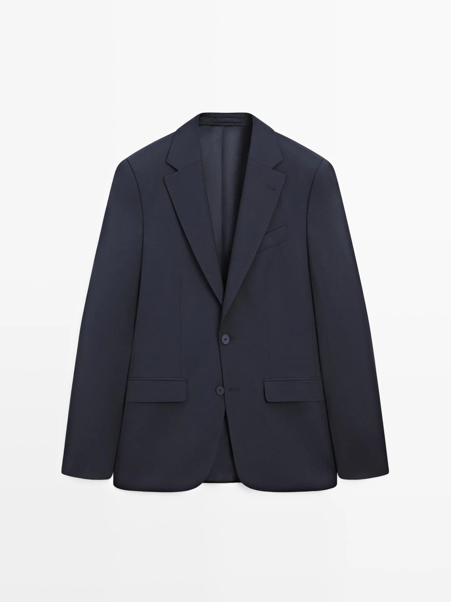 Пиджак из смесовой шерсти - фото 2