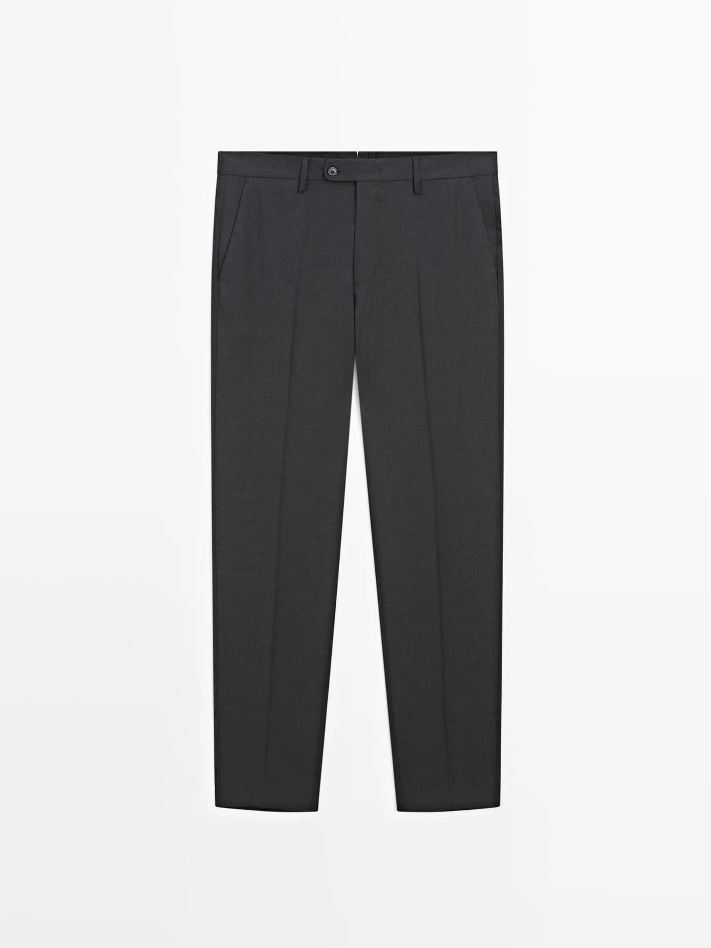 Шерстяные костюмные брюки - фото 8