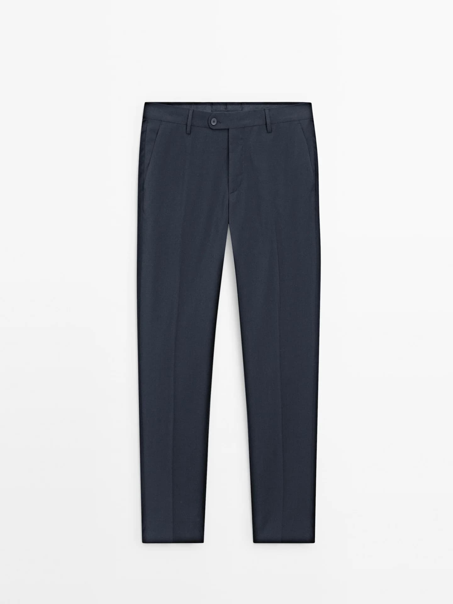 Шерстяные костюмные брюки - фото 6