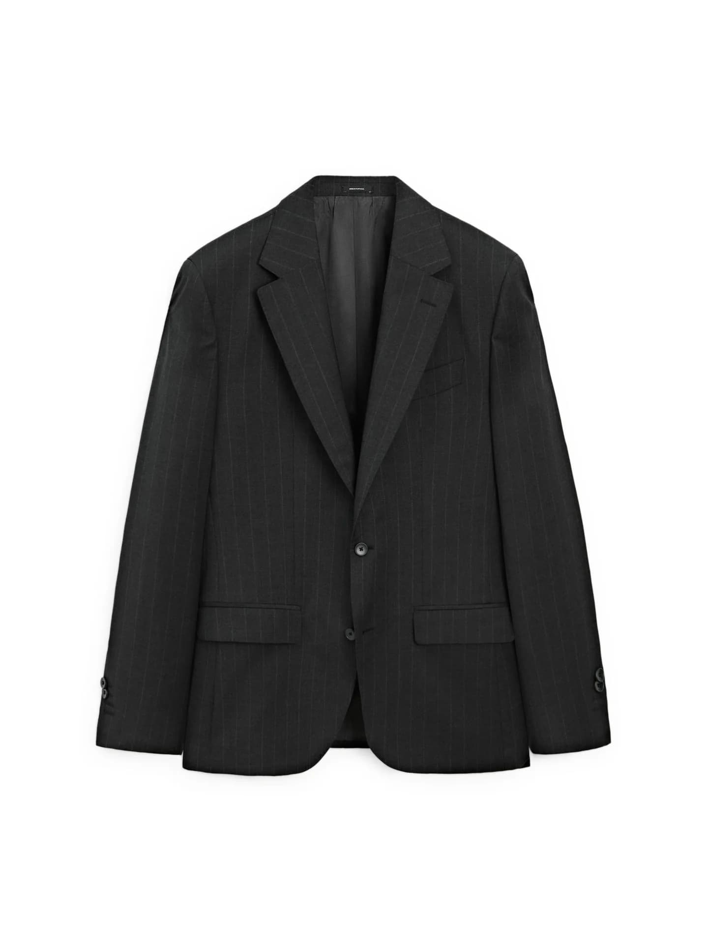 Пиджак в тонкую полоску - фото 9