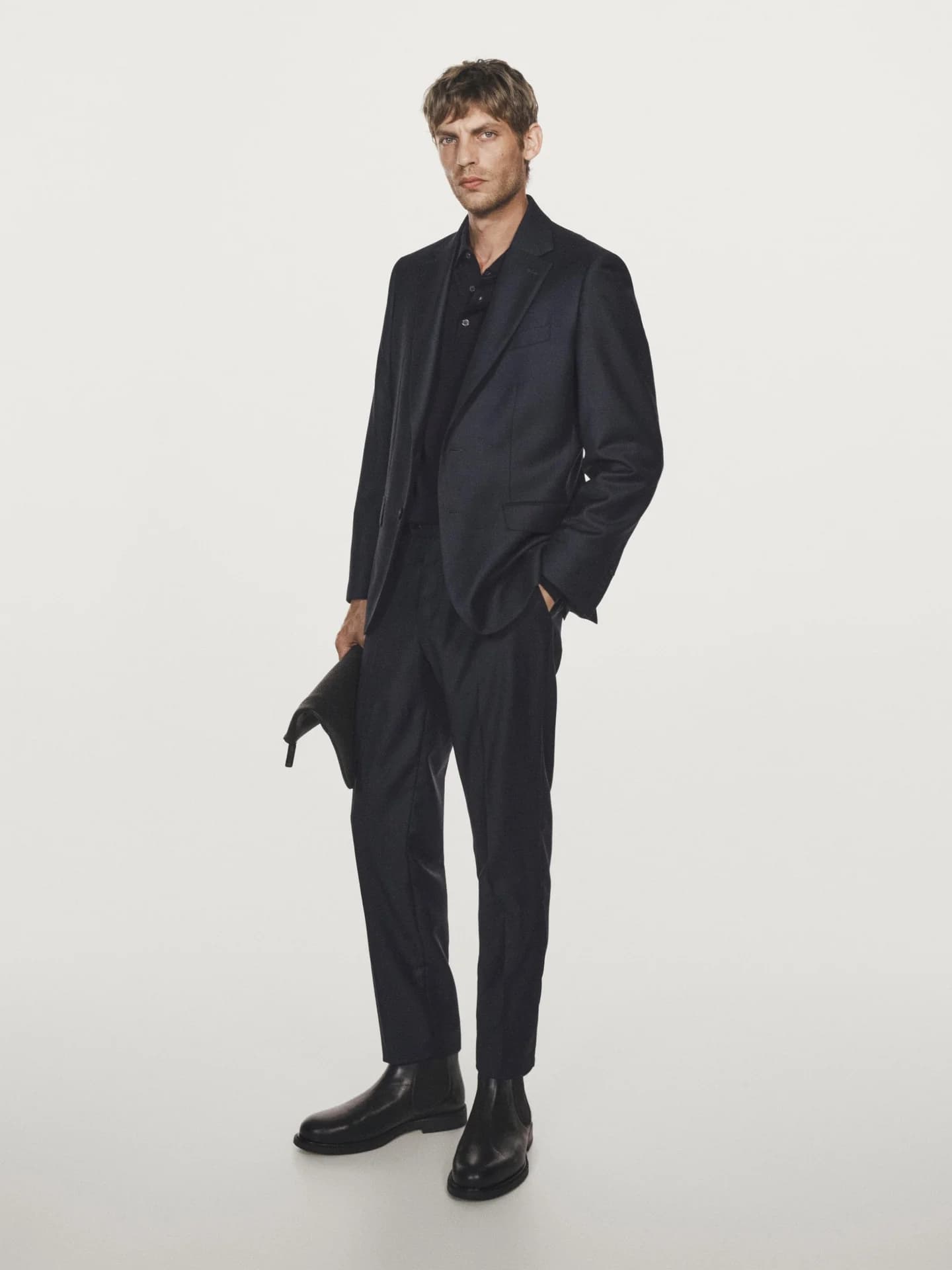 Пиджак с тонкой текстурой - фото 10