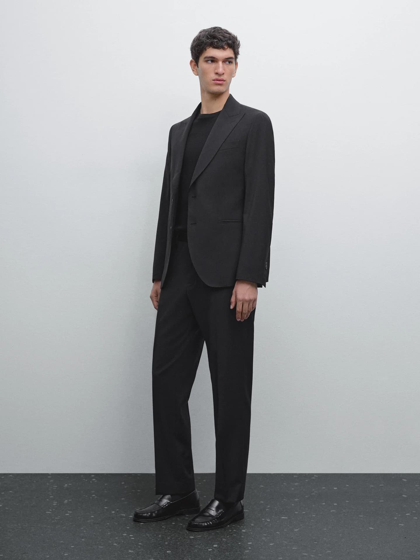 Пиджак из гладкой шерсти