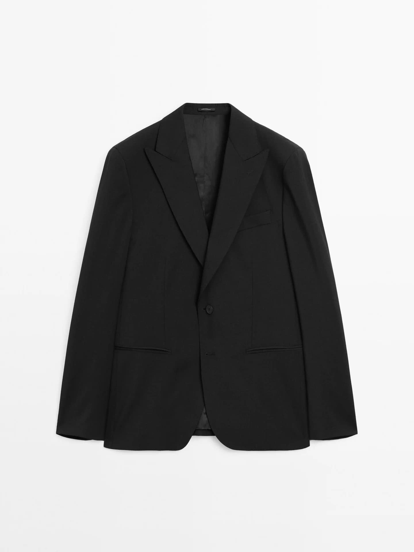 Пиджак из гладкой шерсти - фото 5