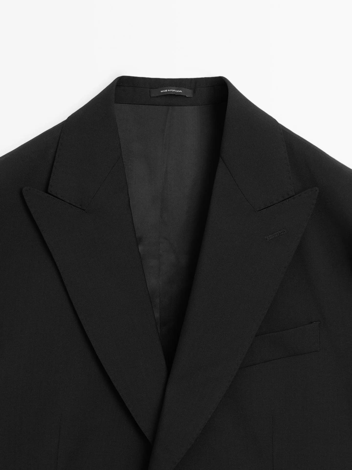 Пиджак из гладкой шерсти - фото 9