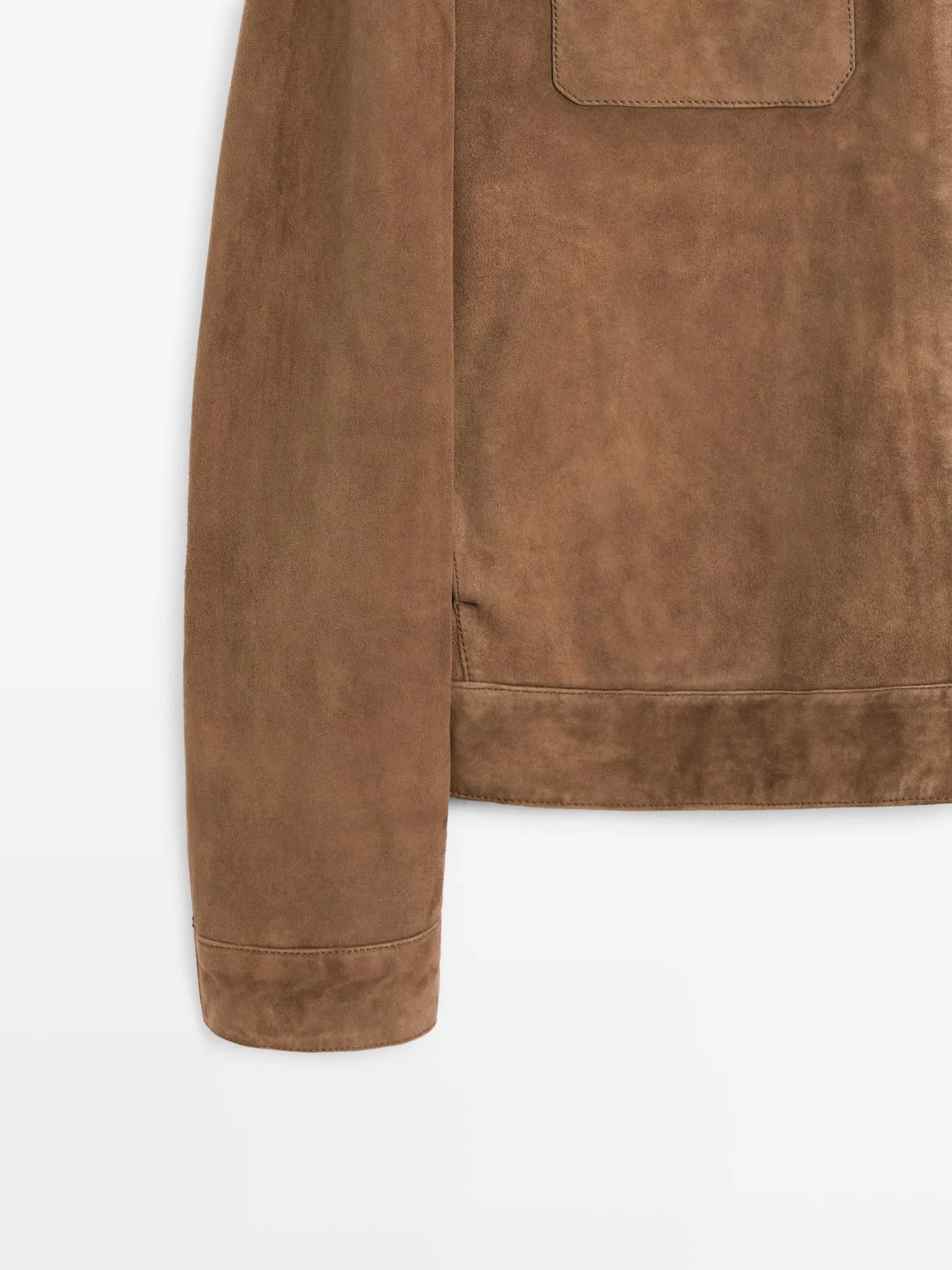 Замшевая кожаная куртка